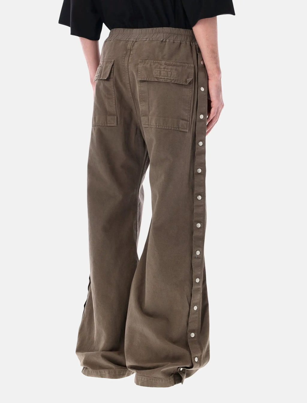 Wide Pusher Pants Rick owens – Гарантія оригінальності – вид ззаду