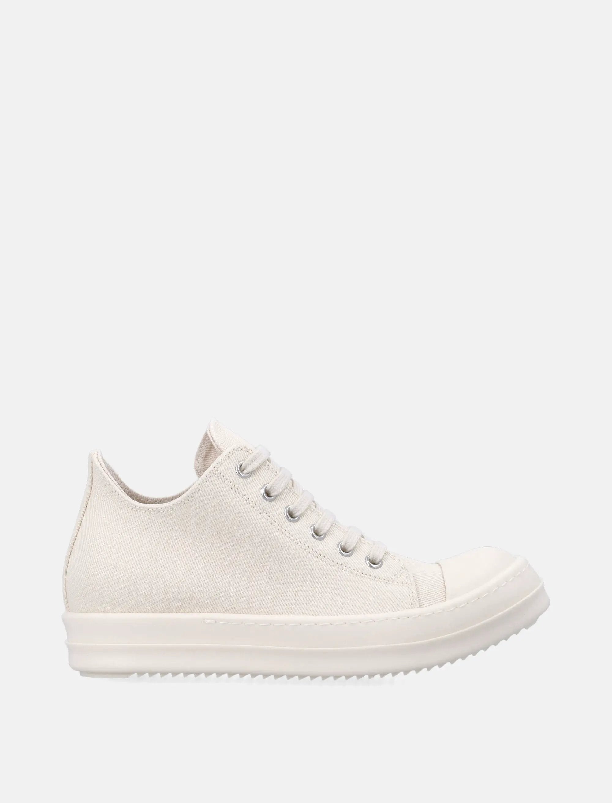 Temple Low Denim Womans Sneaks Rick owens оригінал – Купити в Україні – боковий вид