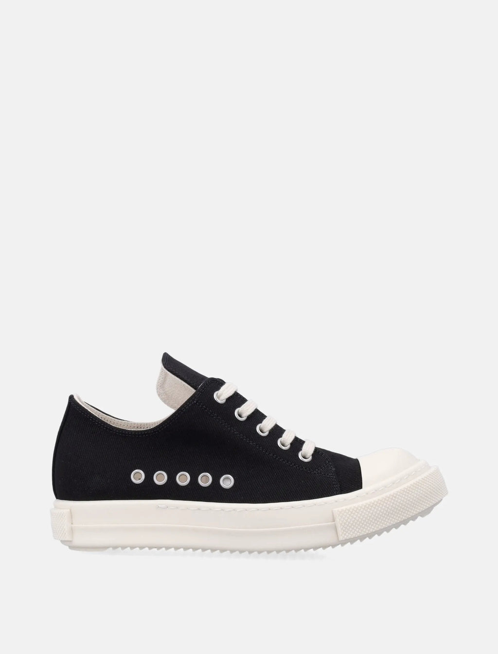 Оригінальна Womans Extreme Low Sneakers Rick owens – боковий вид