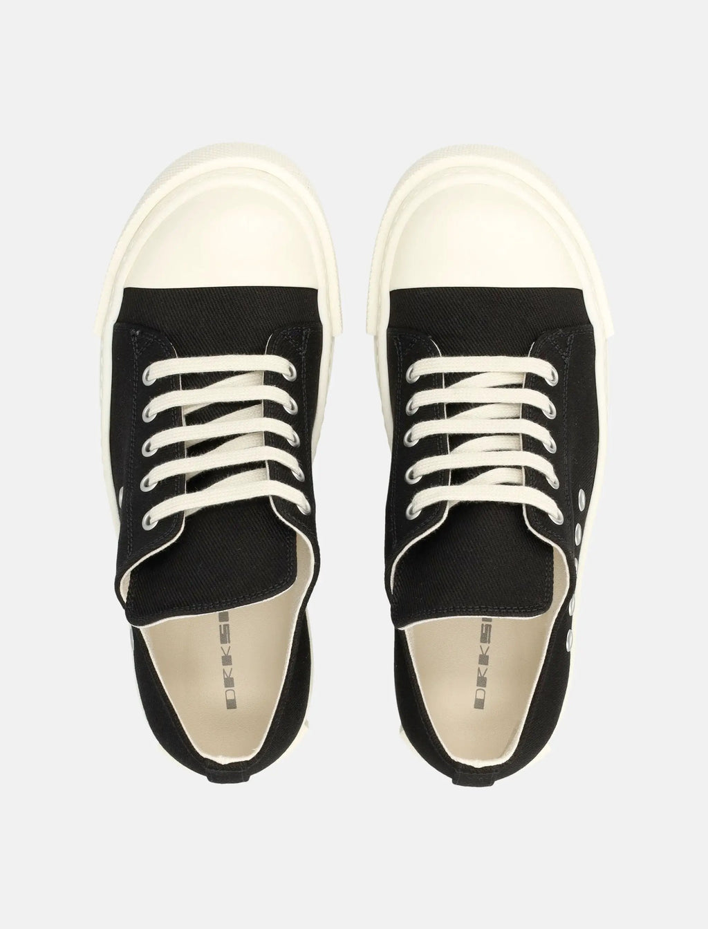Оригінальна Womans Extreme Low Sneakers Rick owens – вид ззаду