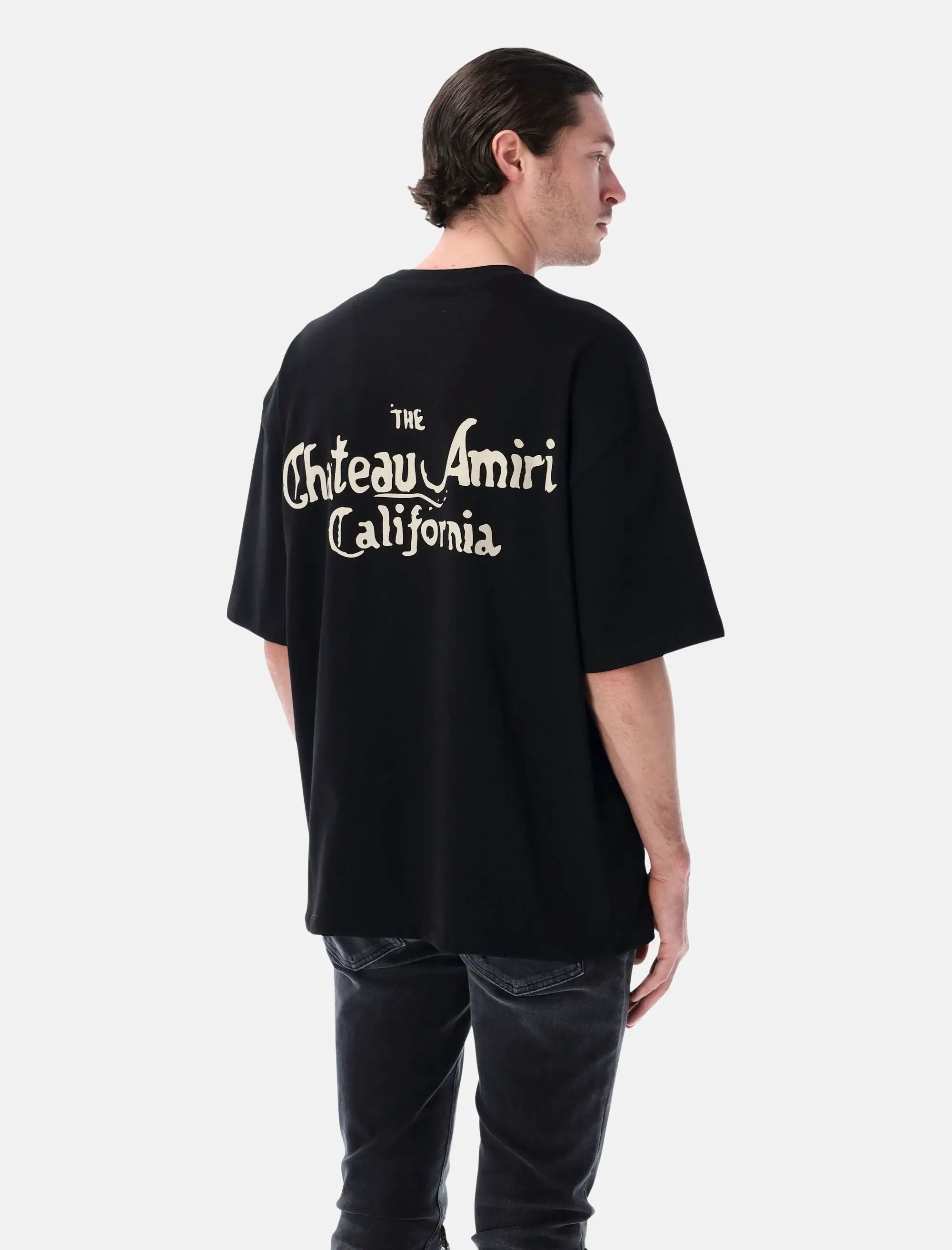 Оригінальна Ma Chateau Oversized Cotton Tee Amiri – вид ззаду
