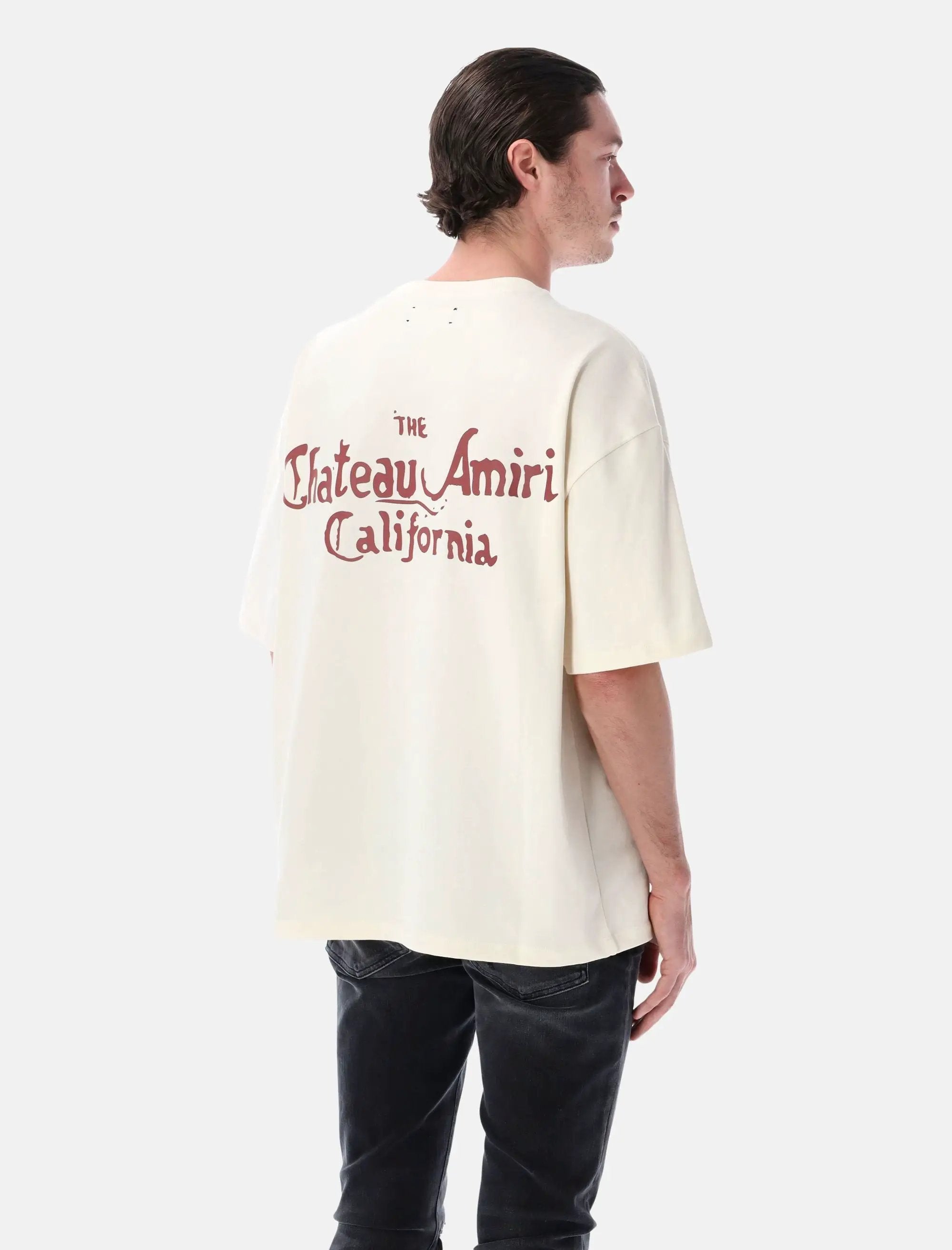 Оригінальна Ma Chateau Oversized Cotton Tee Amiri – вид ззаду