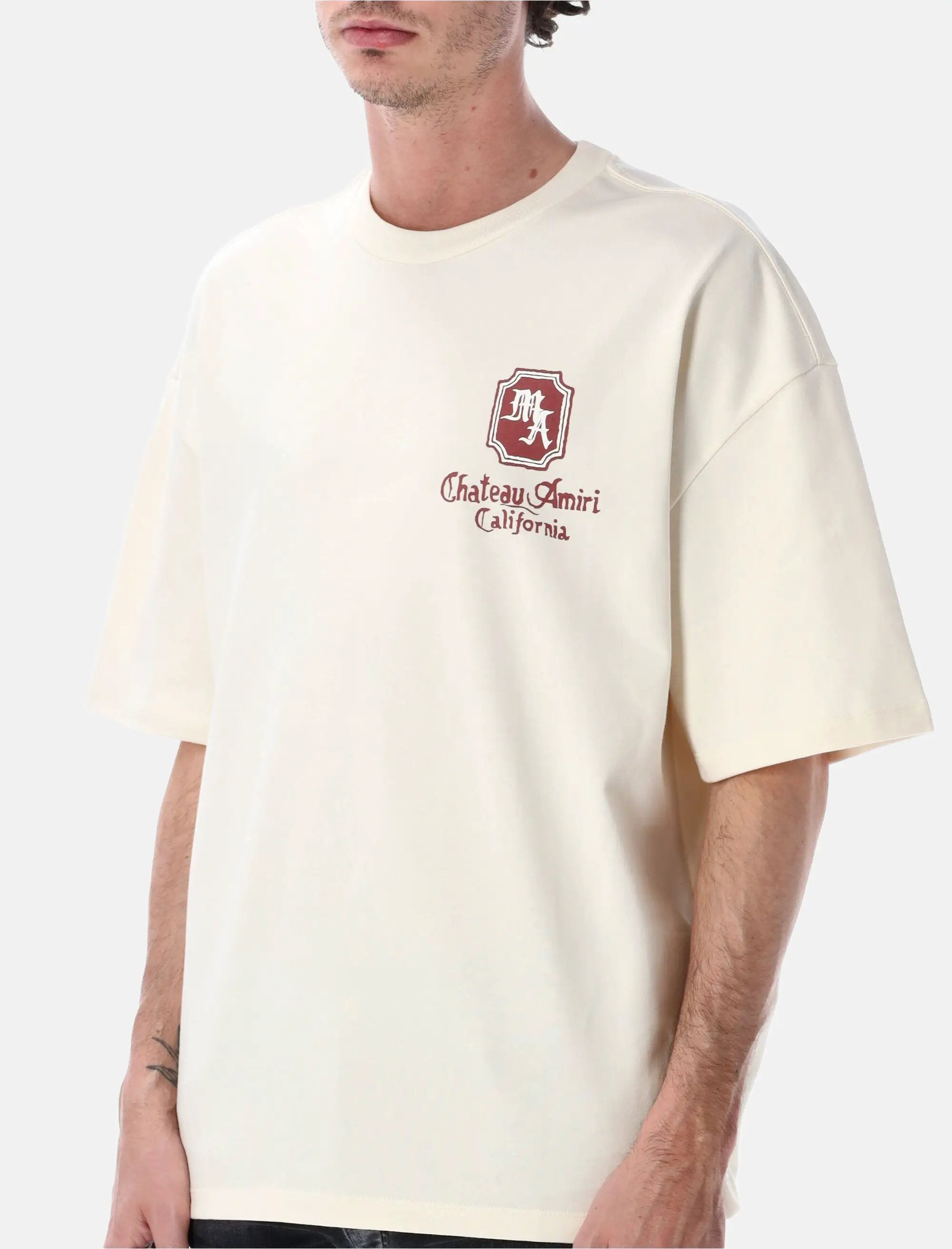 Оригінальна Ma Chateau Oversized Cotton Tee Amiri – детальний вид