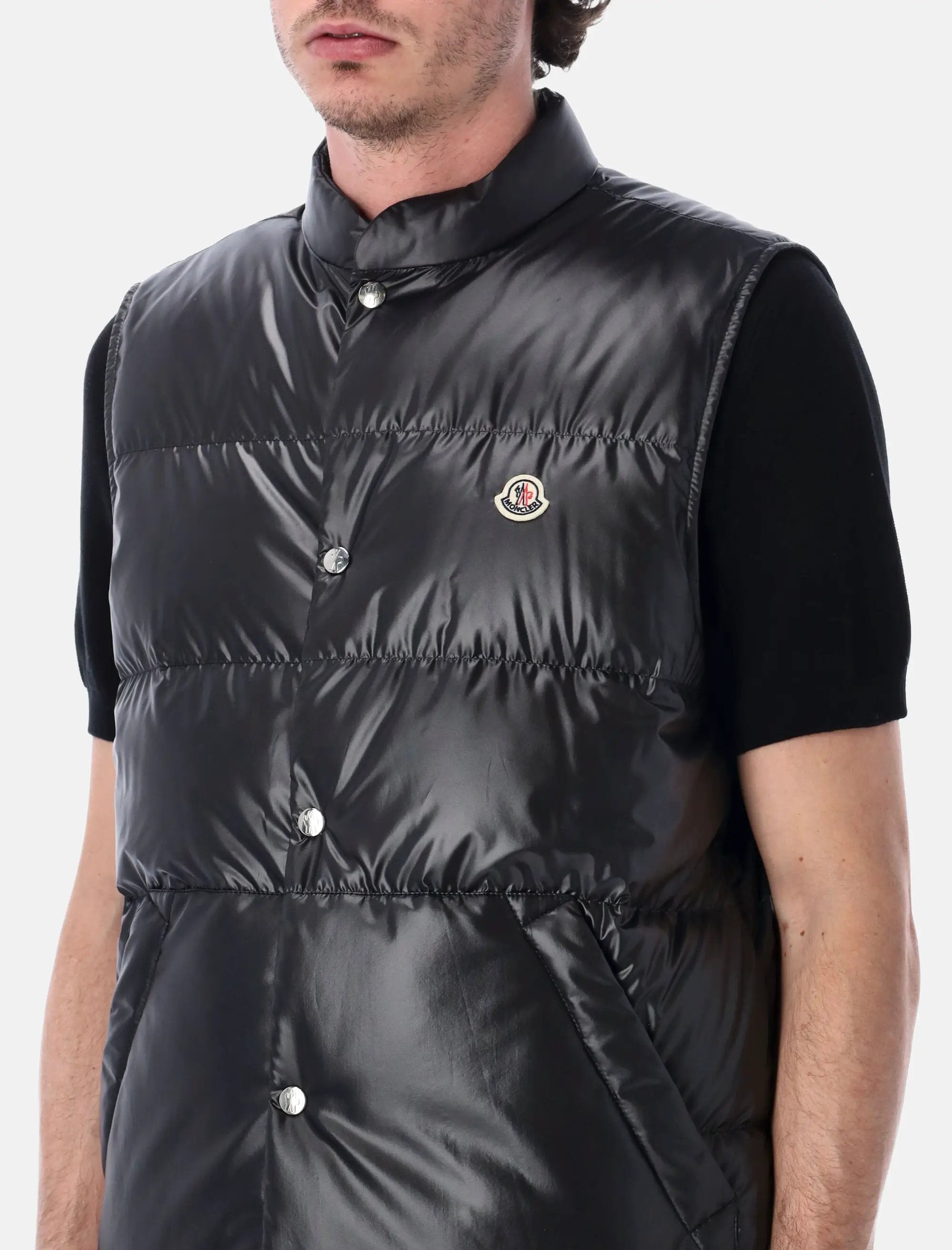 Restigo Down Gilet Moncler – Гарантія оригінальності – детальний вид