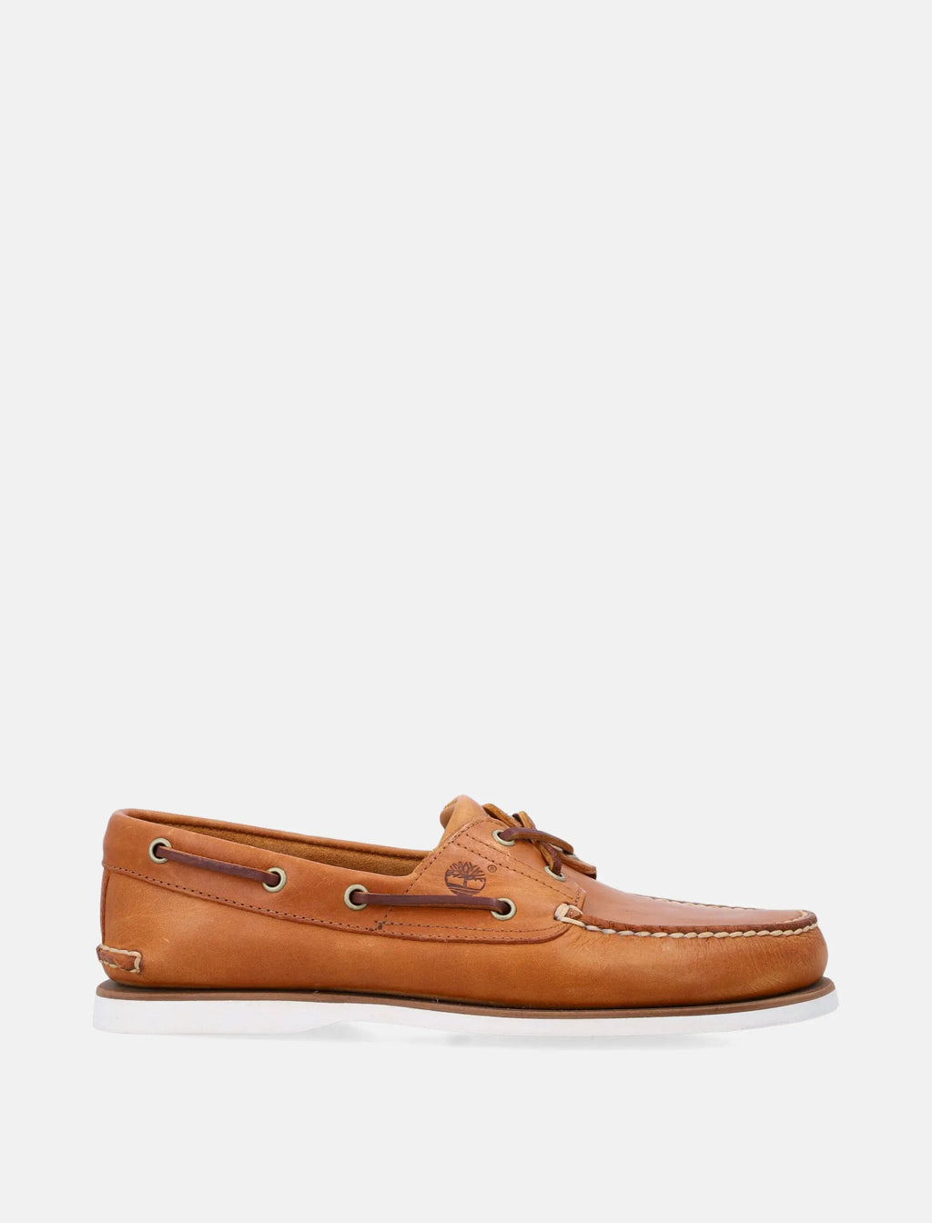 Classic 2 Eye Mens Brown Boat Shoe Timberland – Гарантія оригінальності – боковий вид