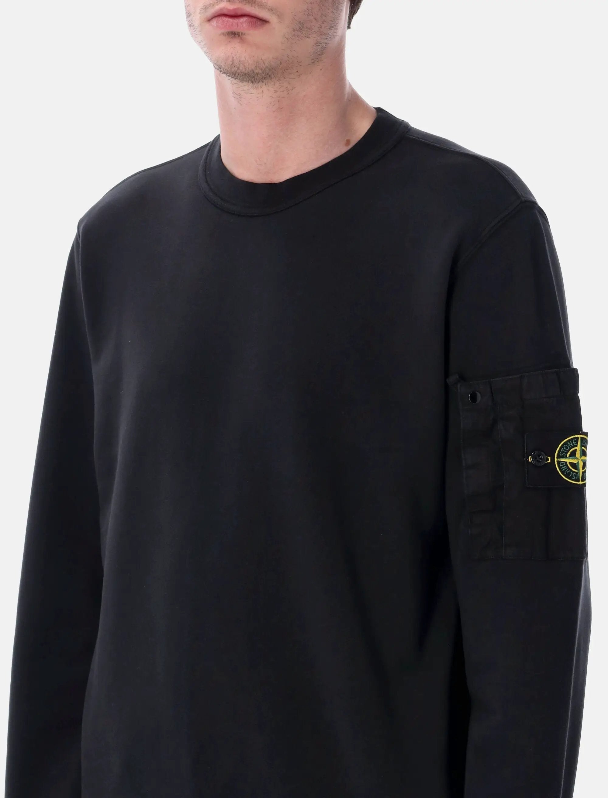 Crewneck Sweatshirt Stone island – Гарантія оригінальності – детальний вид
