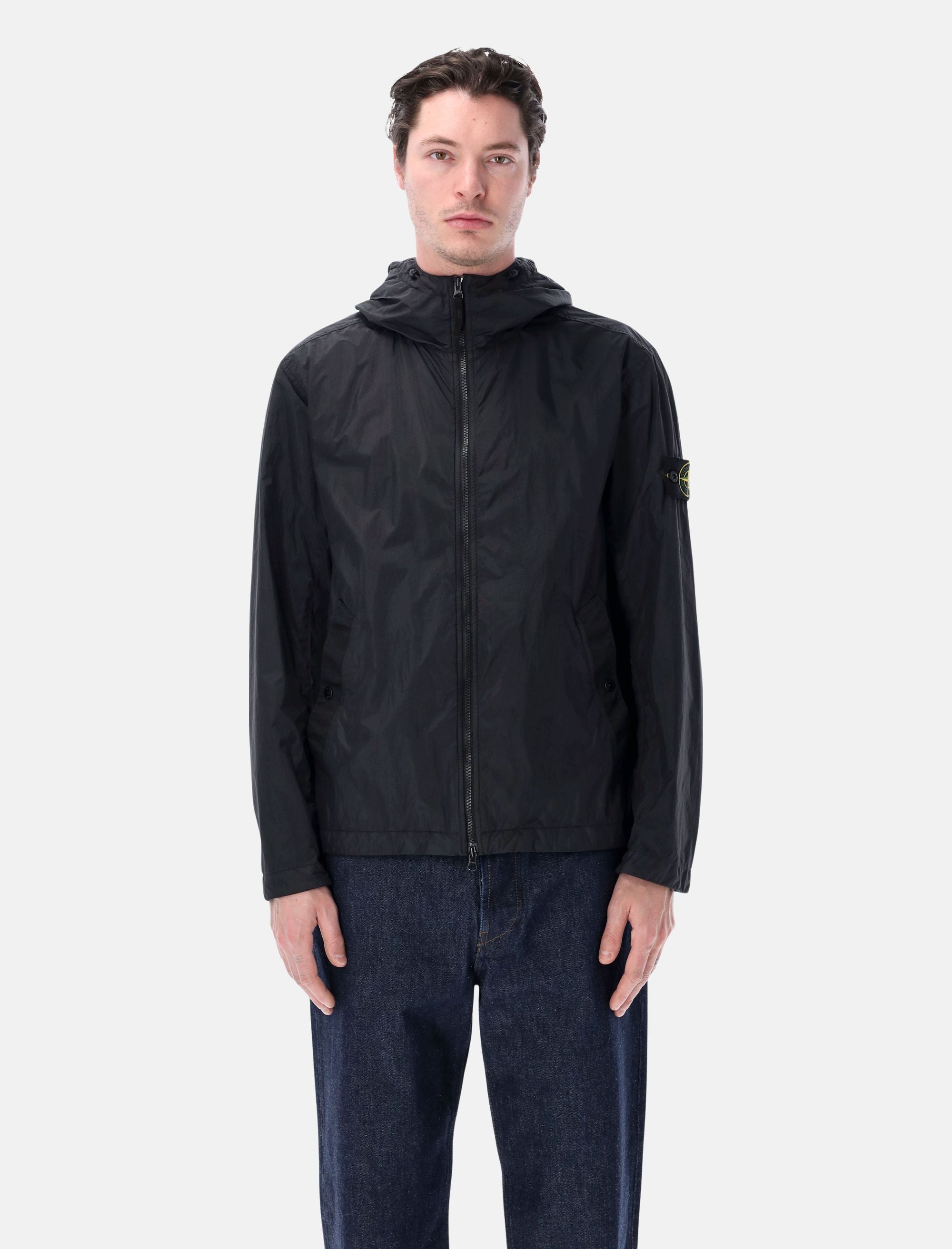 Crinkle Reps Jacket Stone island оригінал – Купити в Україні – боковий вид