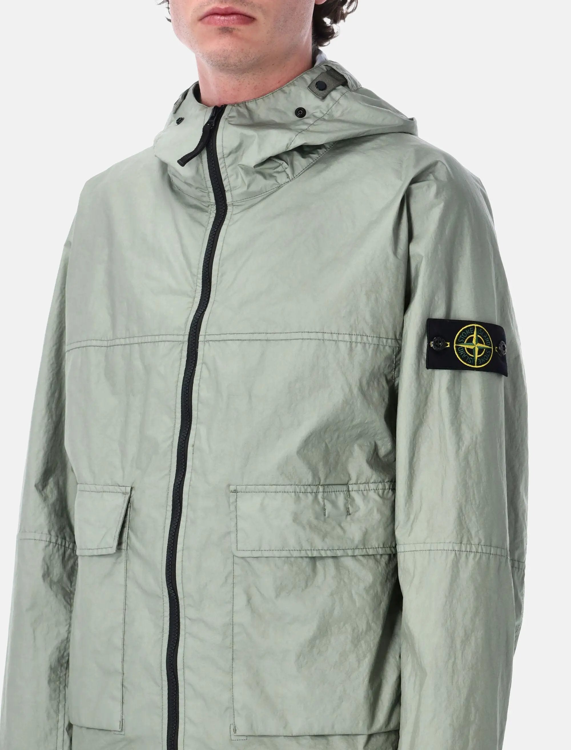 Оригінальна Membrana 3l Tc Hooded Jacket Stone island – детальний вид