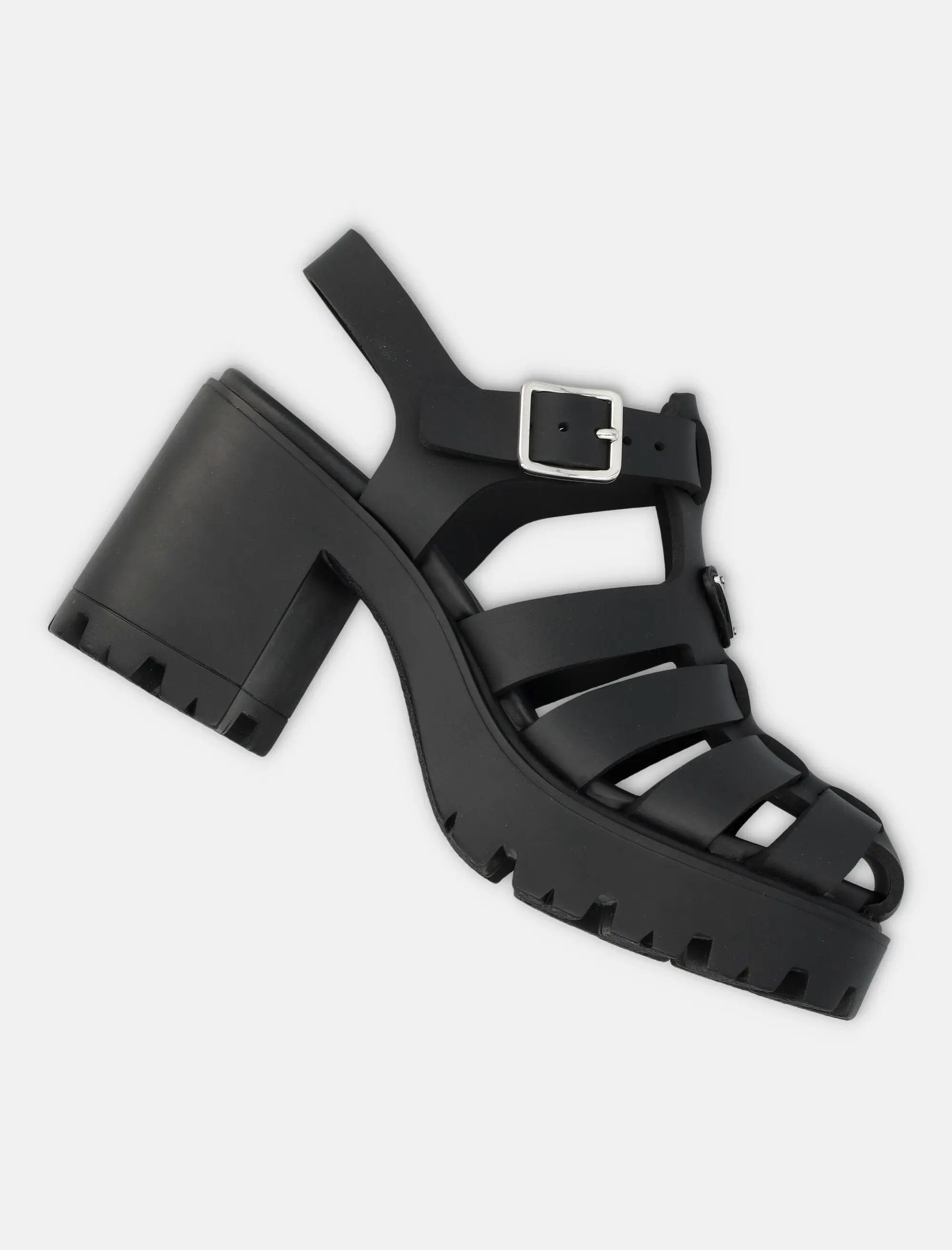 Оригінальна Monolith Rubber Sandals Prada – детальний вид