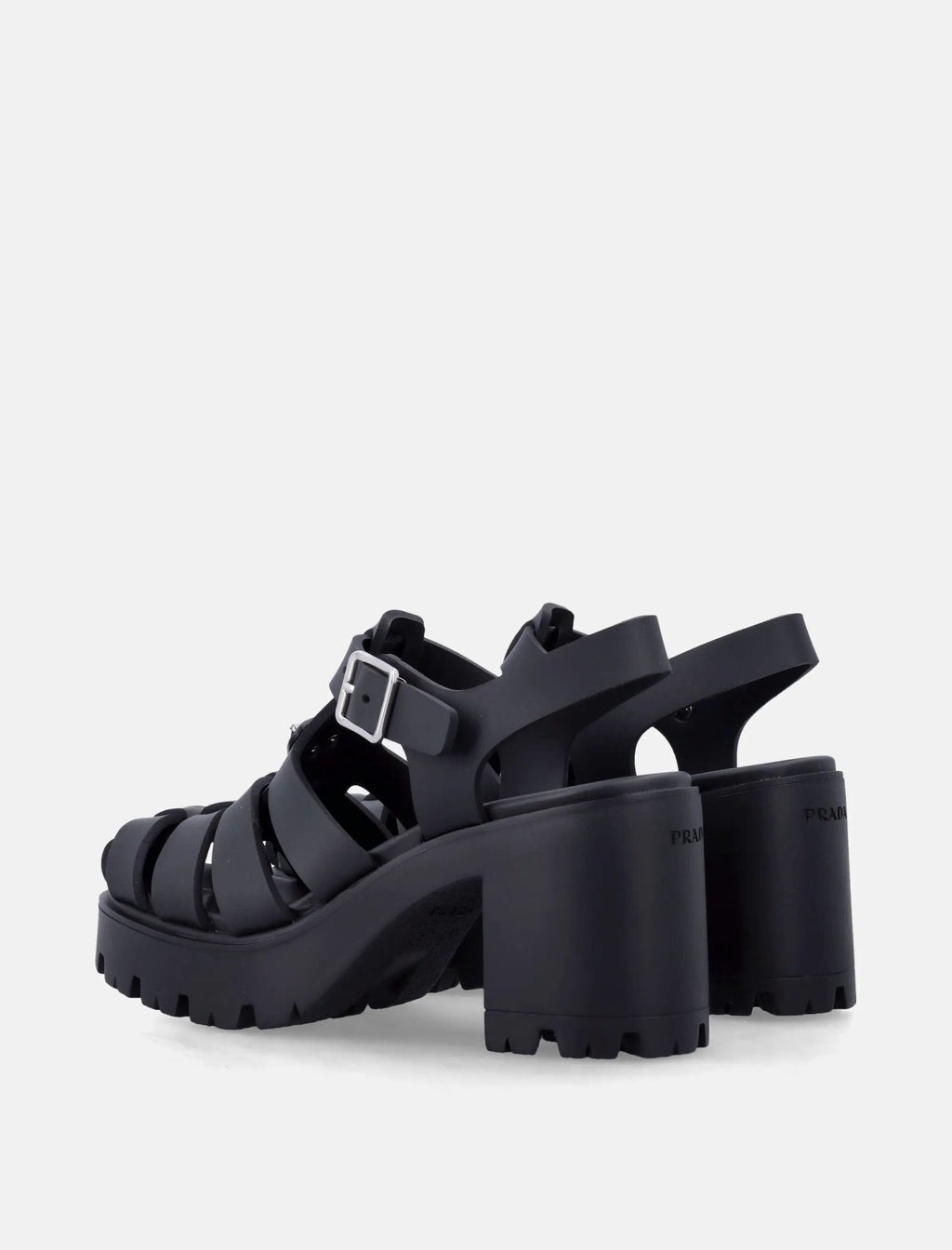 Оригінальна Monolith Rubber Sandals Prada – збільшений вид