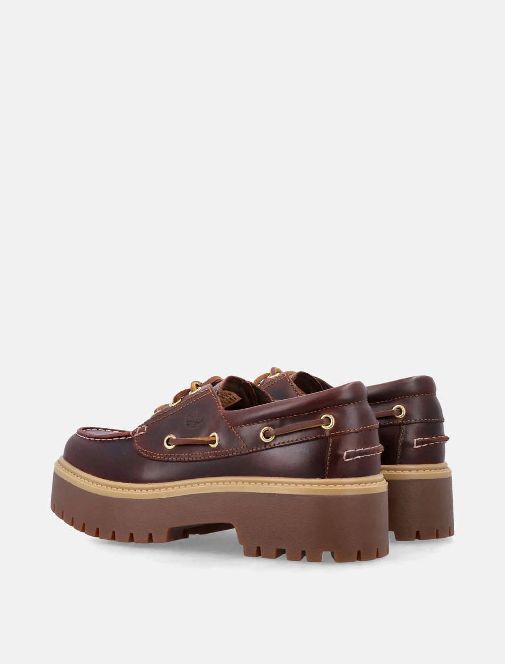 Stone Street Womens Dark Brown Platform Boat Shoe Timberland – Гарантія оригінальності – збільшений вид