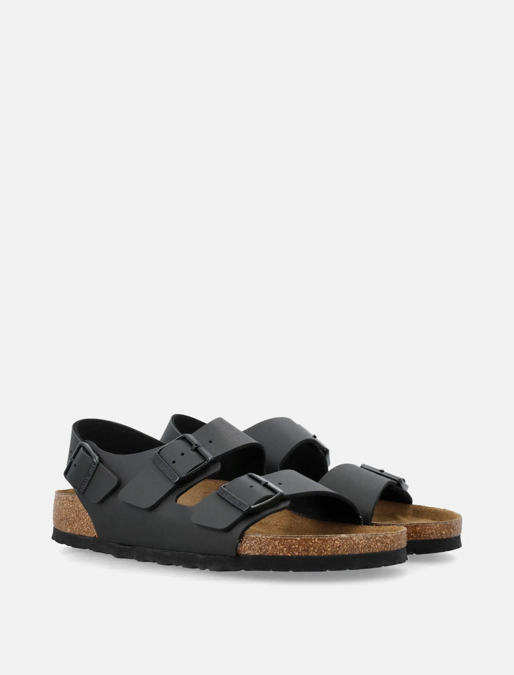 Black Milano Birko Flor Sandals Birkenstock – Гарантія оригінальності – вид ззаду