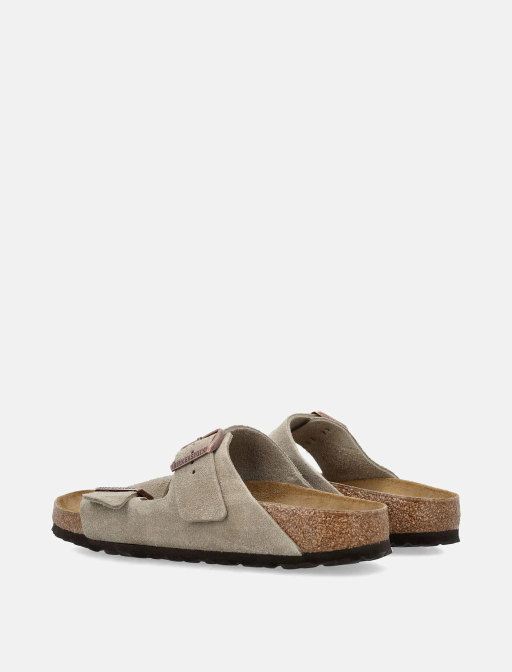 Arizona Suede Flat Sandals In Taupe Birkenstock оригінал – Купити в Україні – збільшений вид