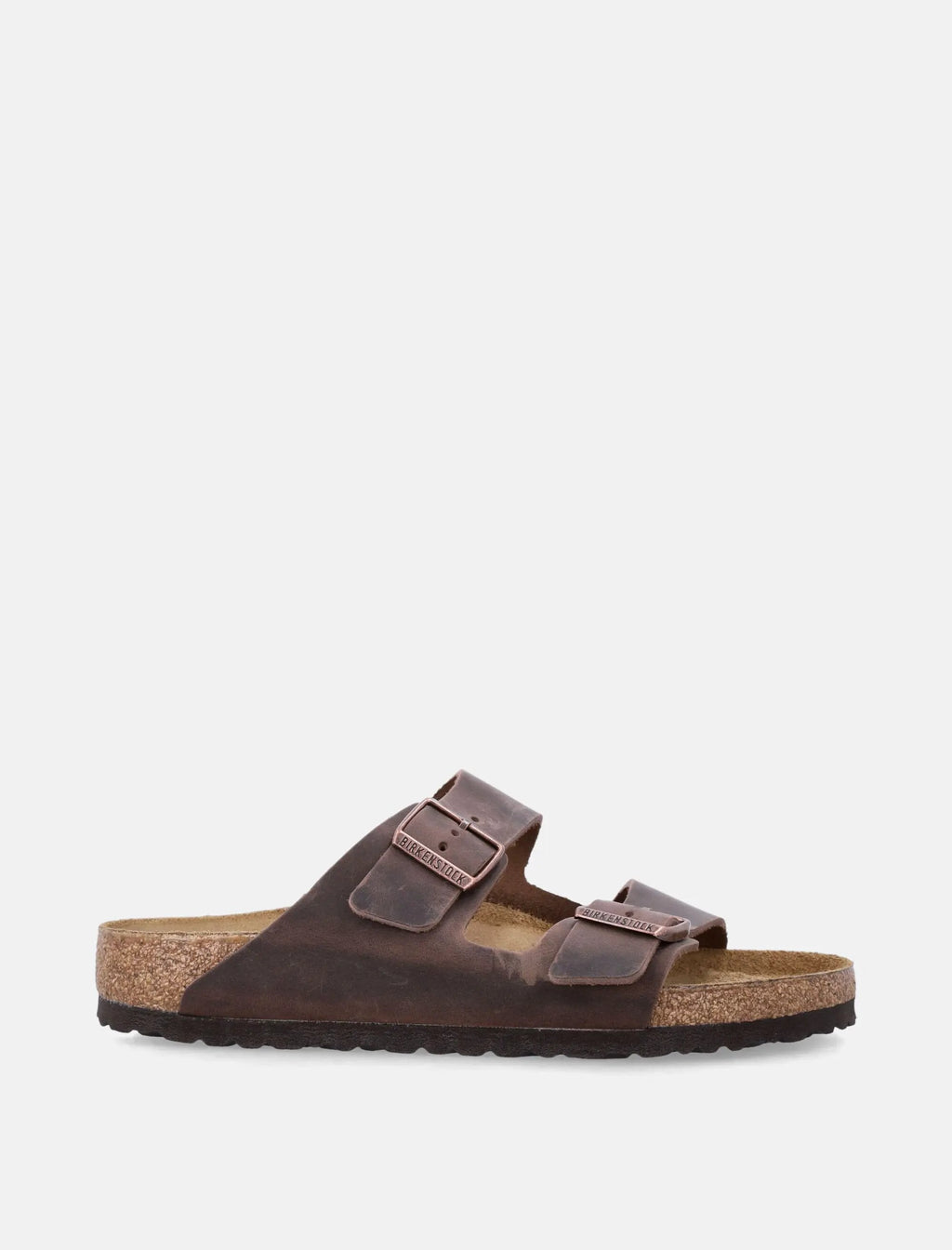 Оригінальна Arizona Soft Footbed Oiled Leather Sandals Birkenstock – боковий вид