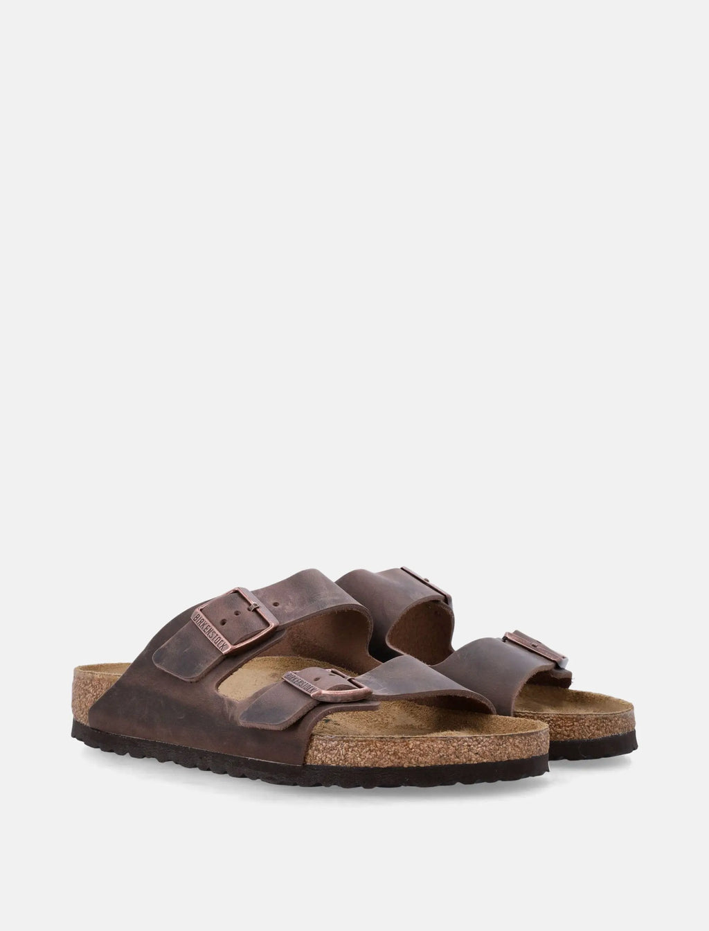 Оригінальна Arizona Soft Footbed Oiled Leather Sandals Birkenstock – вид ззаду