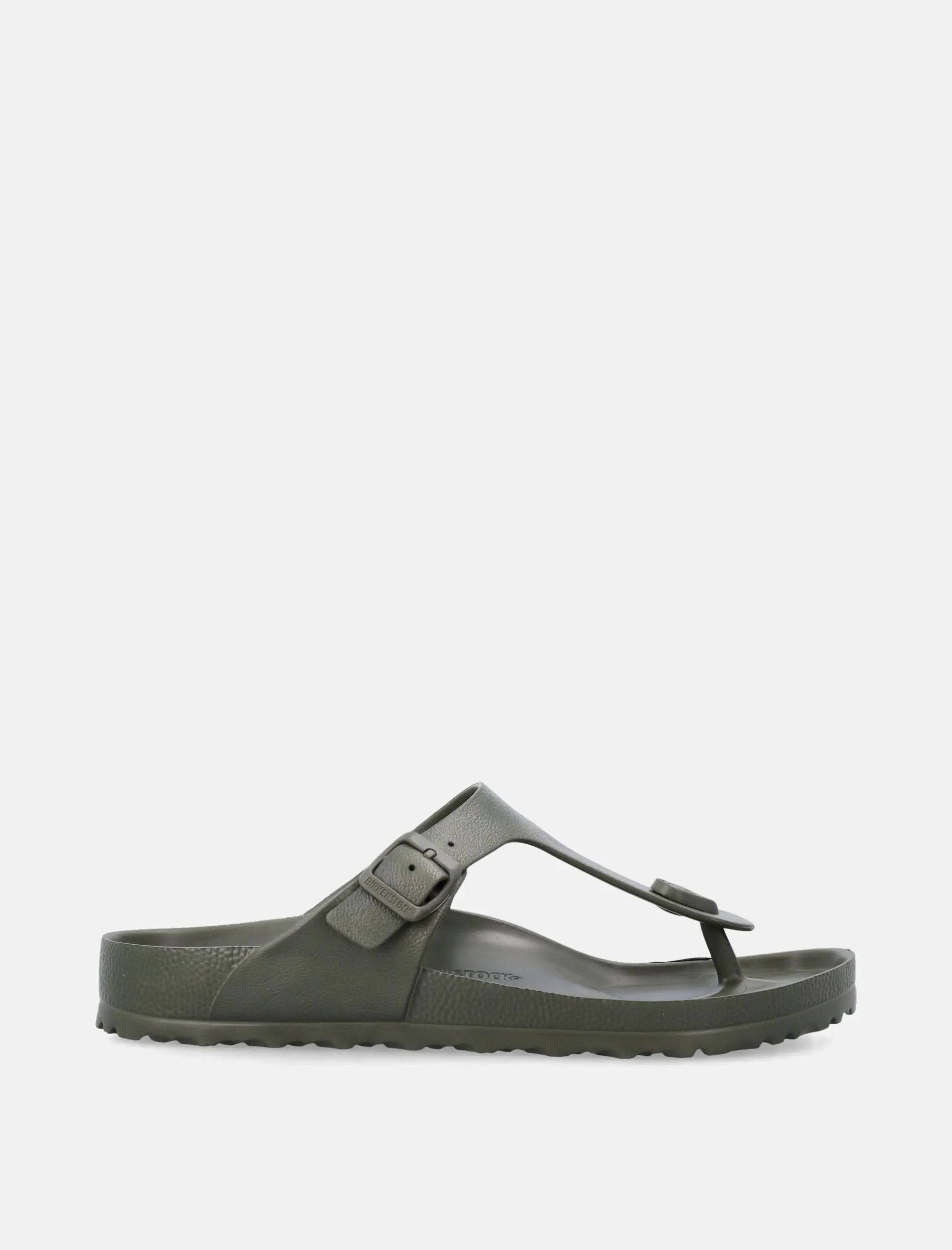 Gizeh Eva Sandals Khaki Birkenstock оригінал – Купити в Україні – боковий вид - BIRKENSTOCK