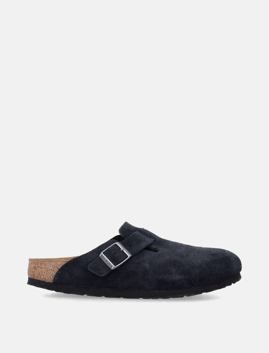 Оригінальна Boston Clog Soft Footbed Black Birkenstock – боковий вид