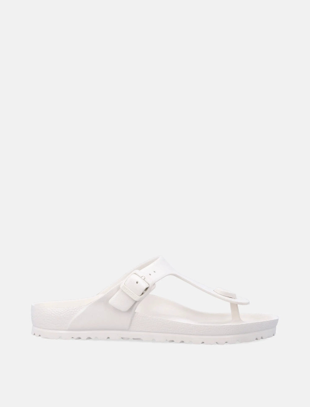 Оригінальна Gizeh Eva White Sandals Birkenstock – боковий вид