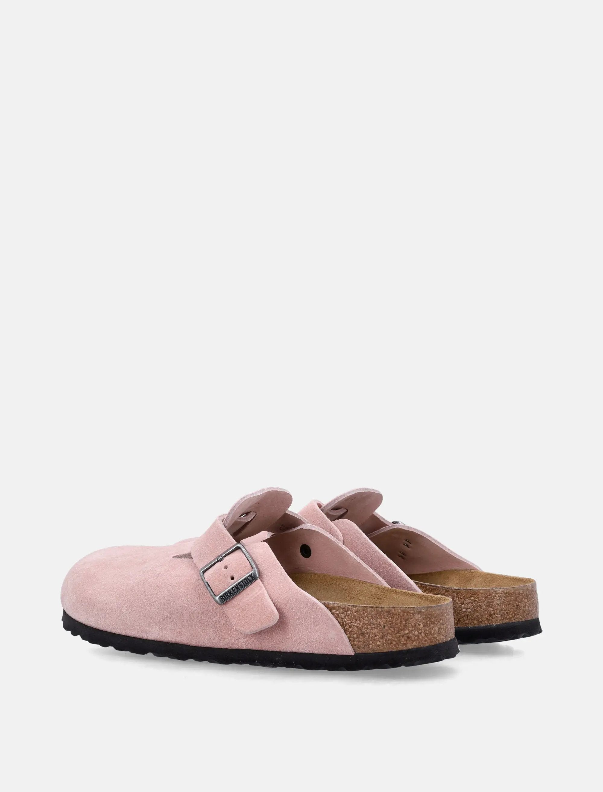 Boston Pink Suede Clog Birkenstock – Гарантія оригінальності – збільшений вид - BIRKENSTOCK