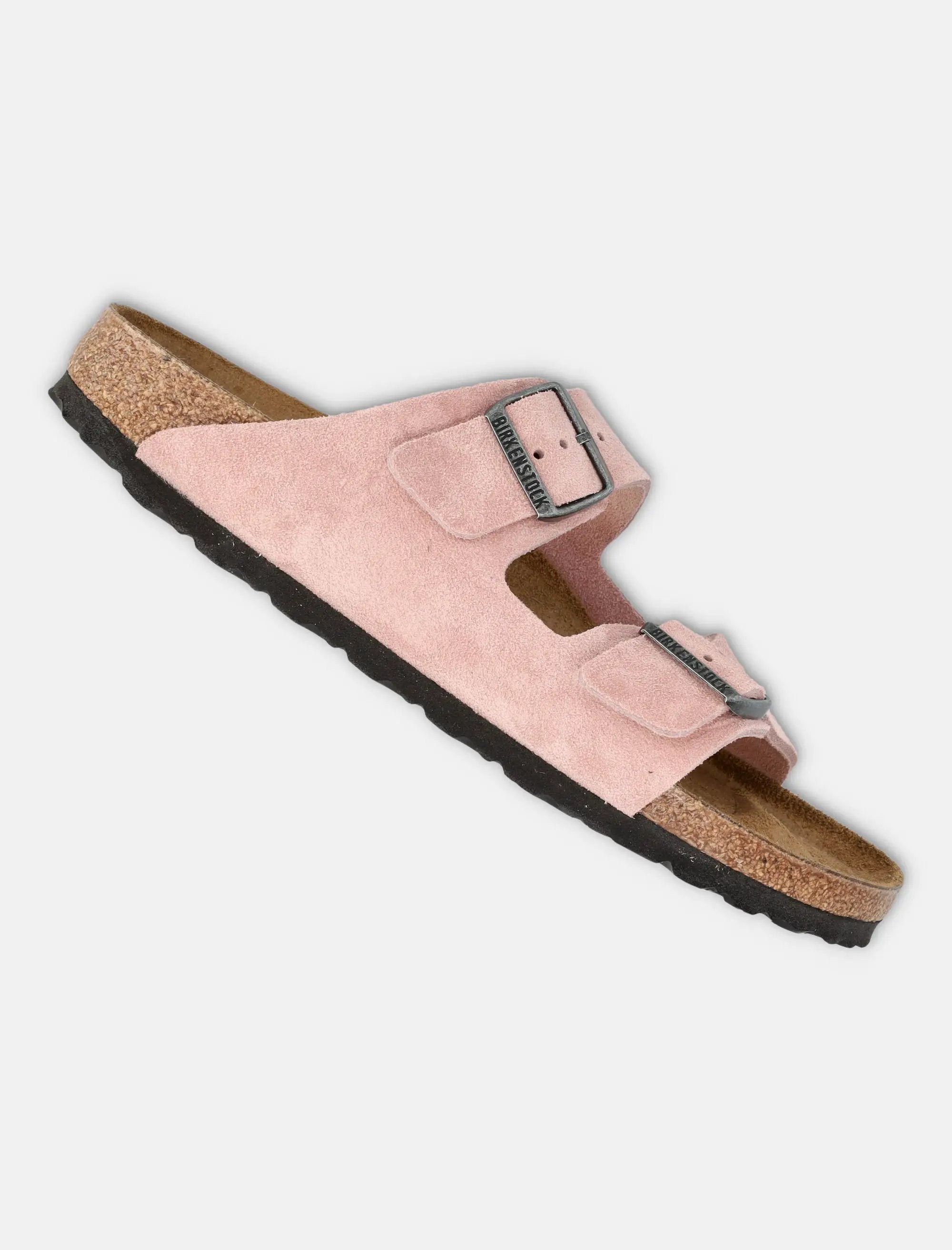 Arizona Pink Suede Sandals Birkenstock – Гарантія оригінальності – детальний вид - BIRKENSTOCK