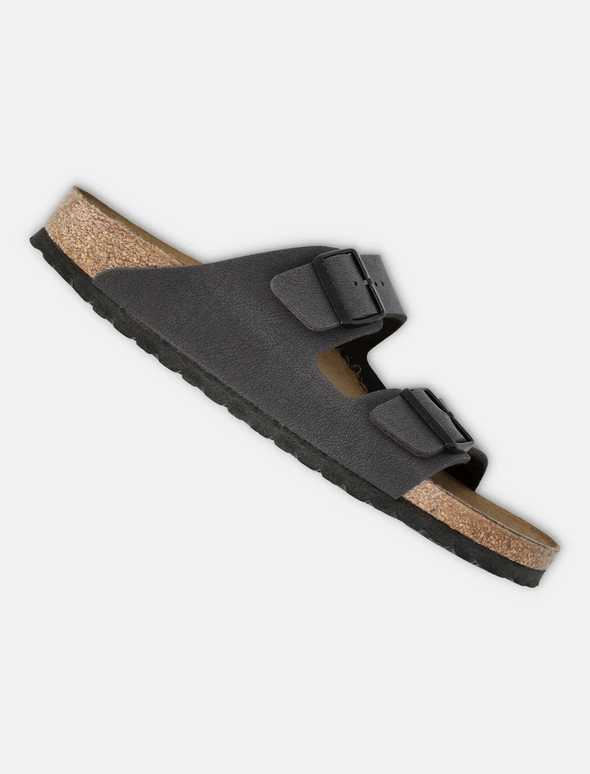 Arizona Birko Flor Velvet Gray Sandals Birkenstock – Гарантія оригінальності – детальний вид - BIRKENSTOCK