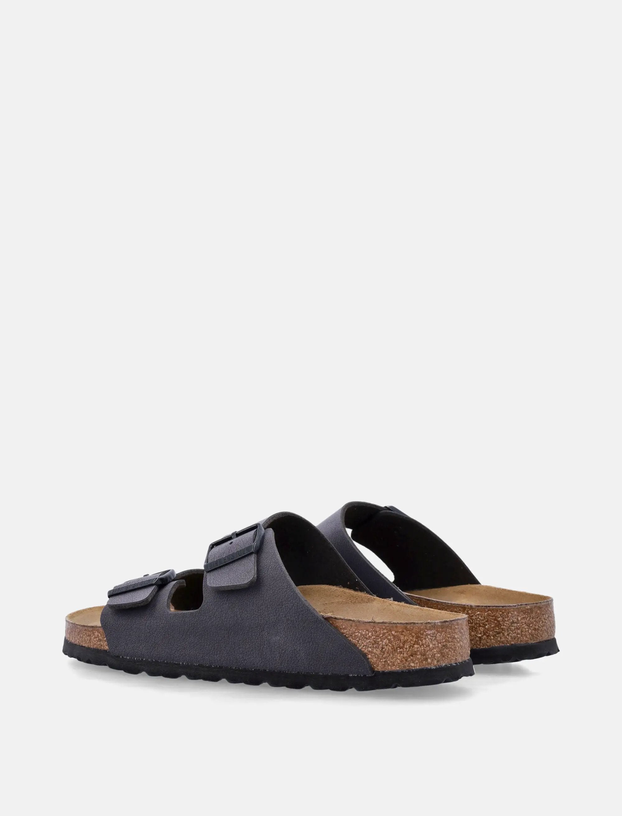 Arizona Birko Flor Velvet Gray Sandals Birkenstock – Гарантія оригінальності – збільшений вид - BIRKENSTOCK