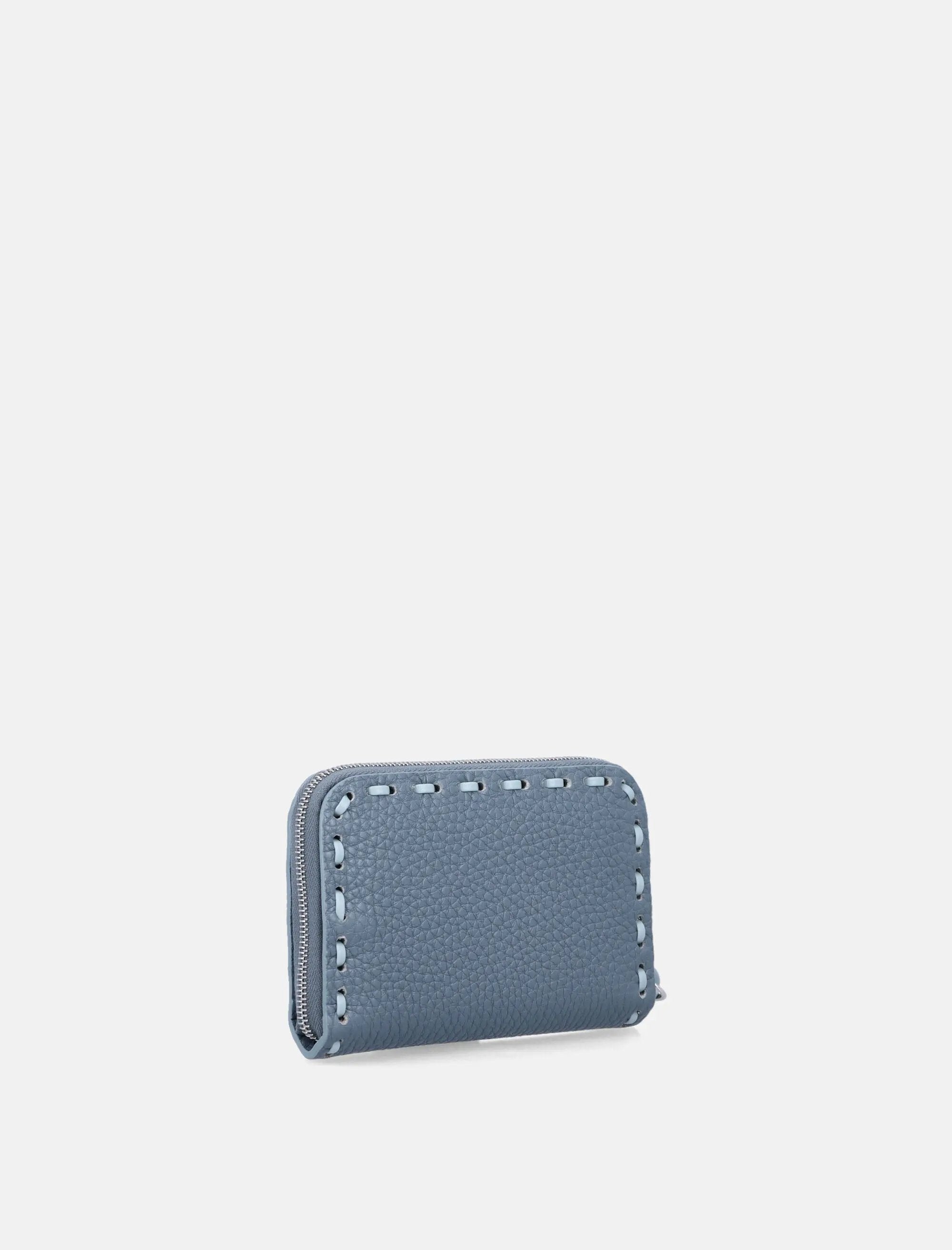 Peekaboo Mini Selleria Zip Around Wallet Fendi – Гарантія оригінальності – вид ззаду