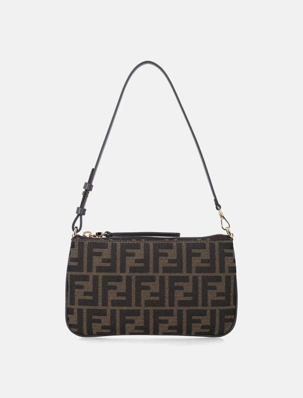 Flat Baguette Ff Jacquard Pouch Fendi – Гарантія оригінальності – боковий вид