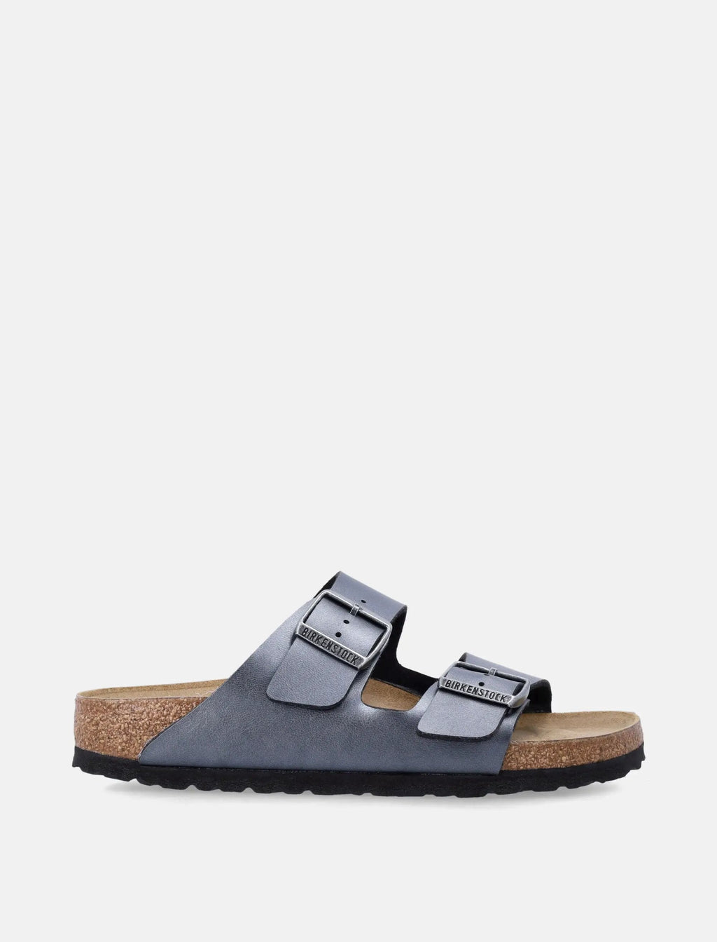 Arizona Birko Flor Metallic Womans Sandals Black Birkenstock оригінал – Купити в Україні – боковий вид