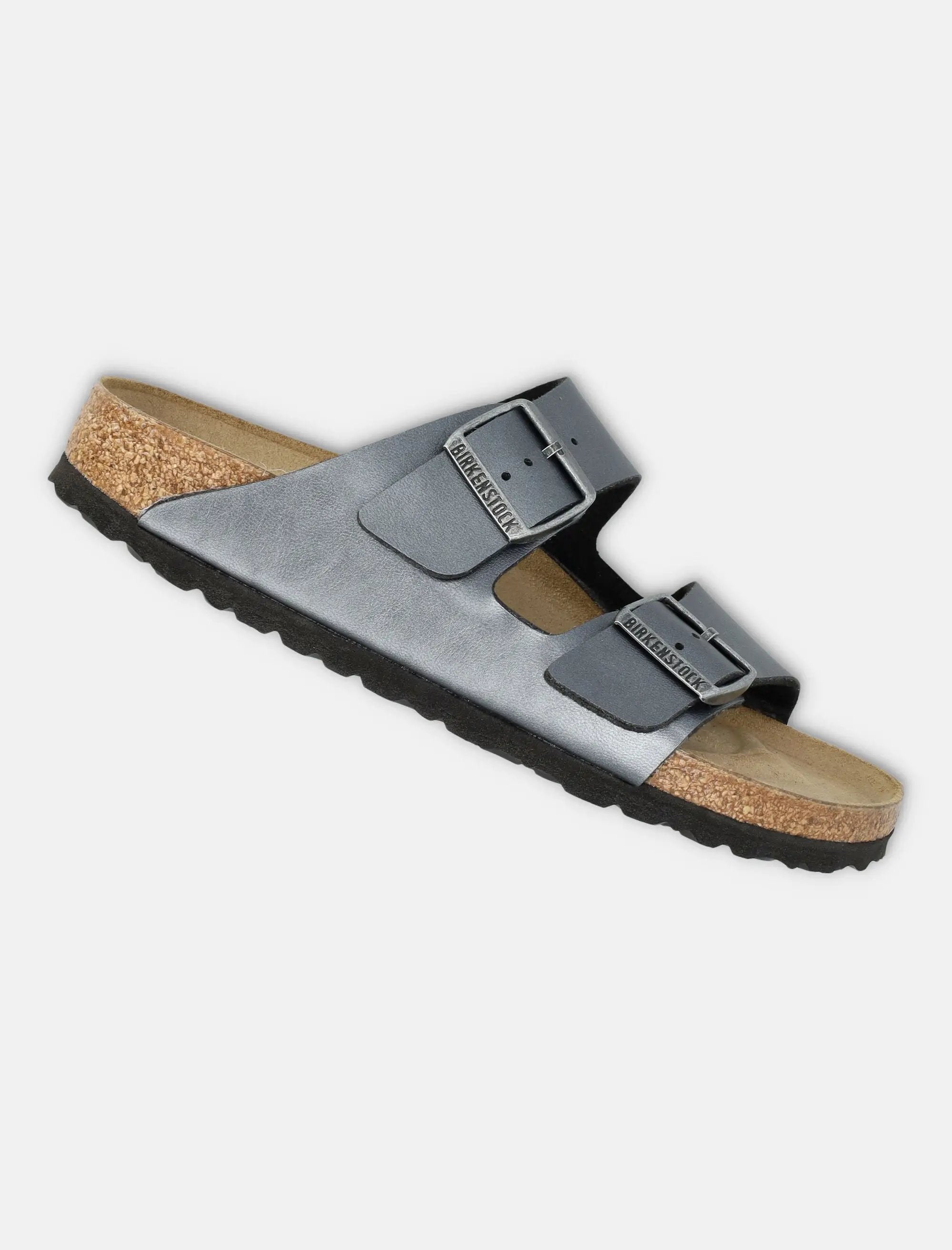Arizona Birko Flor Metallic Womans Sandals Black Birkenstock оригінал – Купити в Україні – детальний вид - BIRKENSTOCK
