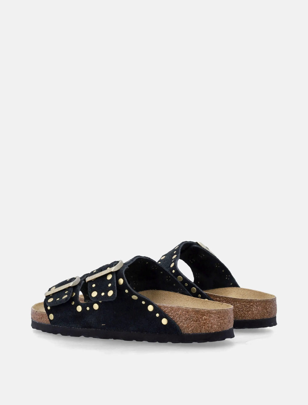 Arizona Rivet Black Suede Leather Sandals Birkenstock оригінал – Купити в Україні – збільшений вид