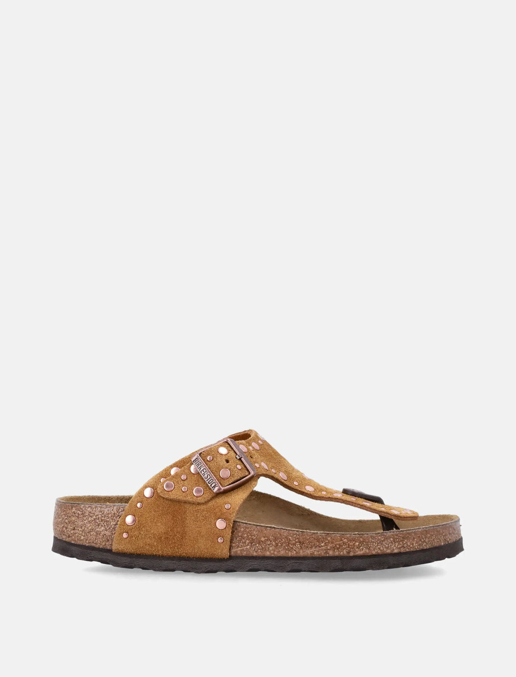 Gizeh Rivet Mink Suede Sandal Birkenstock – Гарантія оригінальності – боковий вид