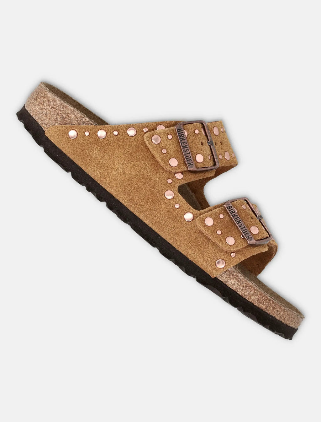 Arizona Rivet Mink Suede Sandal Birkenstock – Гарантія оригінальності – детальний вид