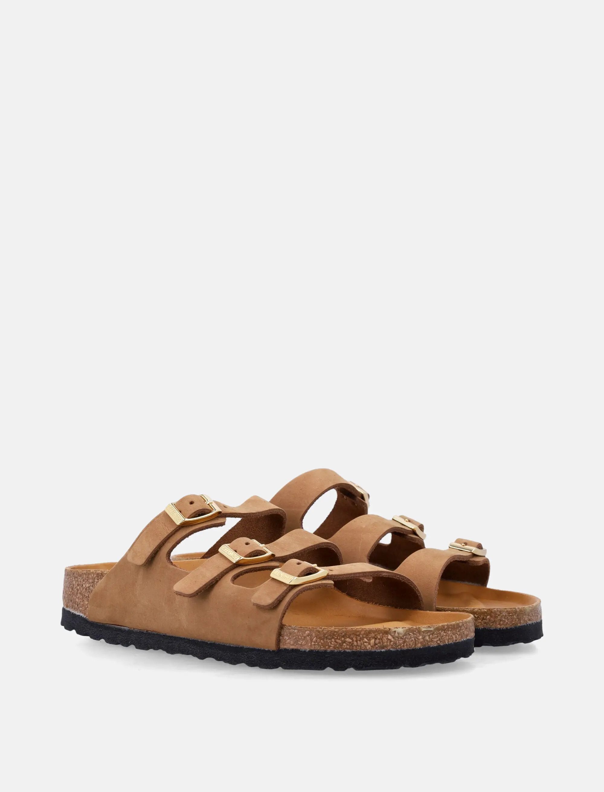 Оригінальна Florida Fresh Mink Nubuck Sandal Birkenstock – вид ззаду - BIRKENSTOCK