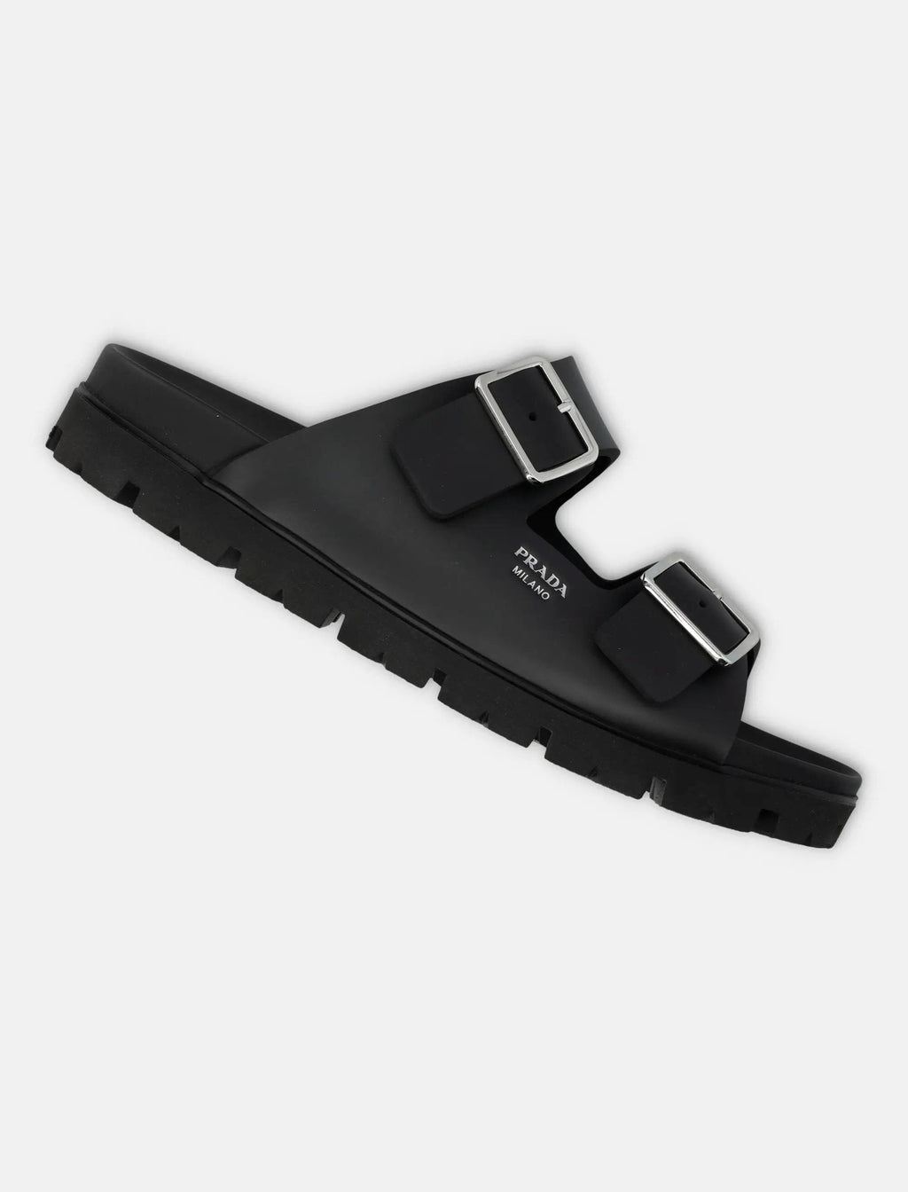 Slide Buckle Soft Cage Navy Prada оригінал – Купити в Україні – детальний вид