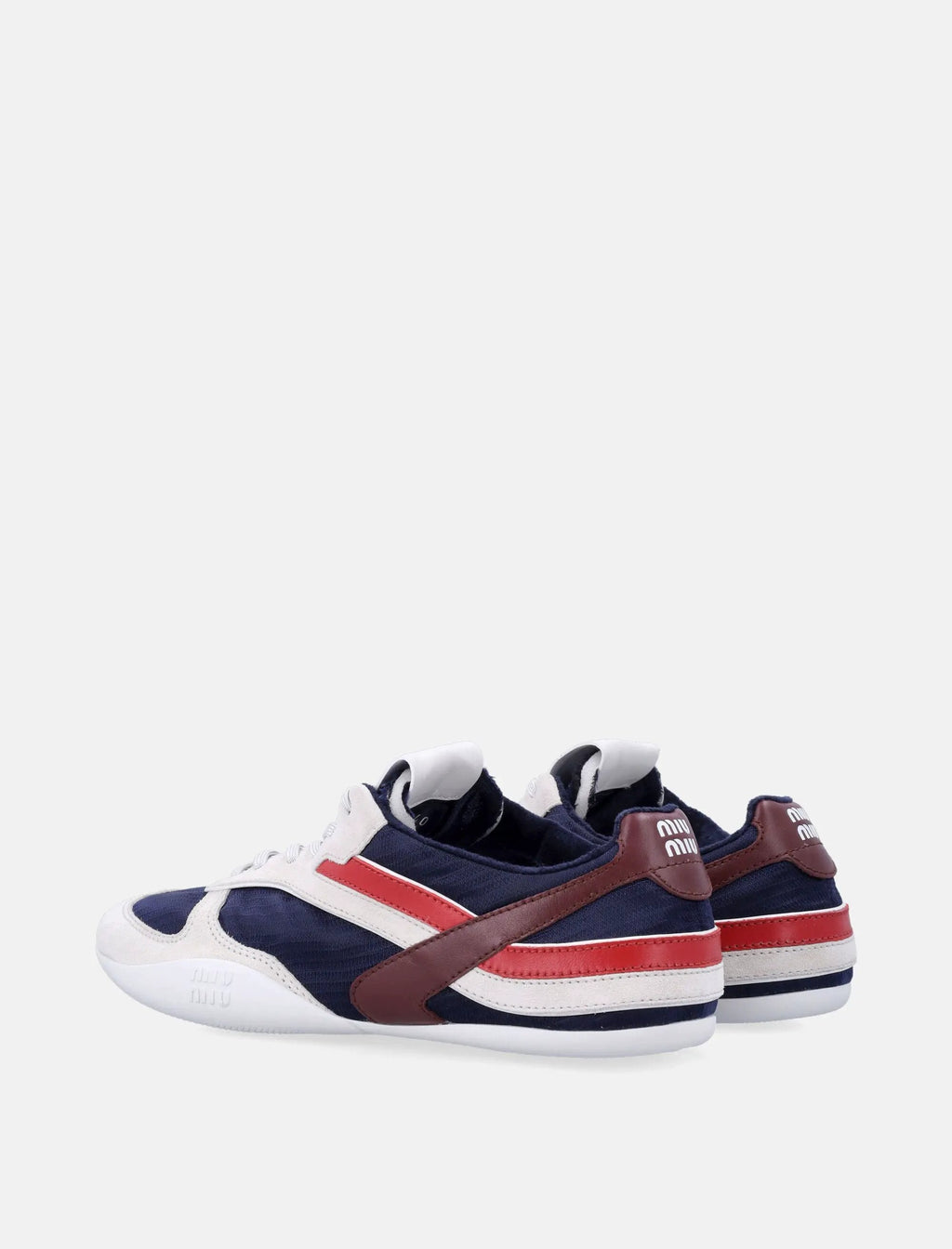Оригінальна Gymnasium Womans Sneakers In Technical Fabric And Suede Leather Miu miu – збільшений вид