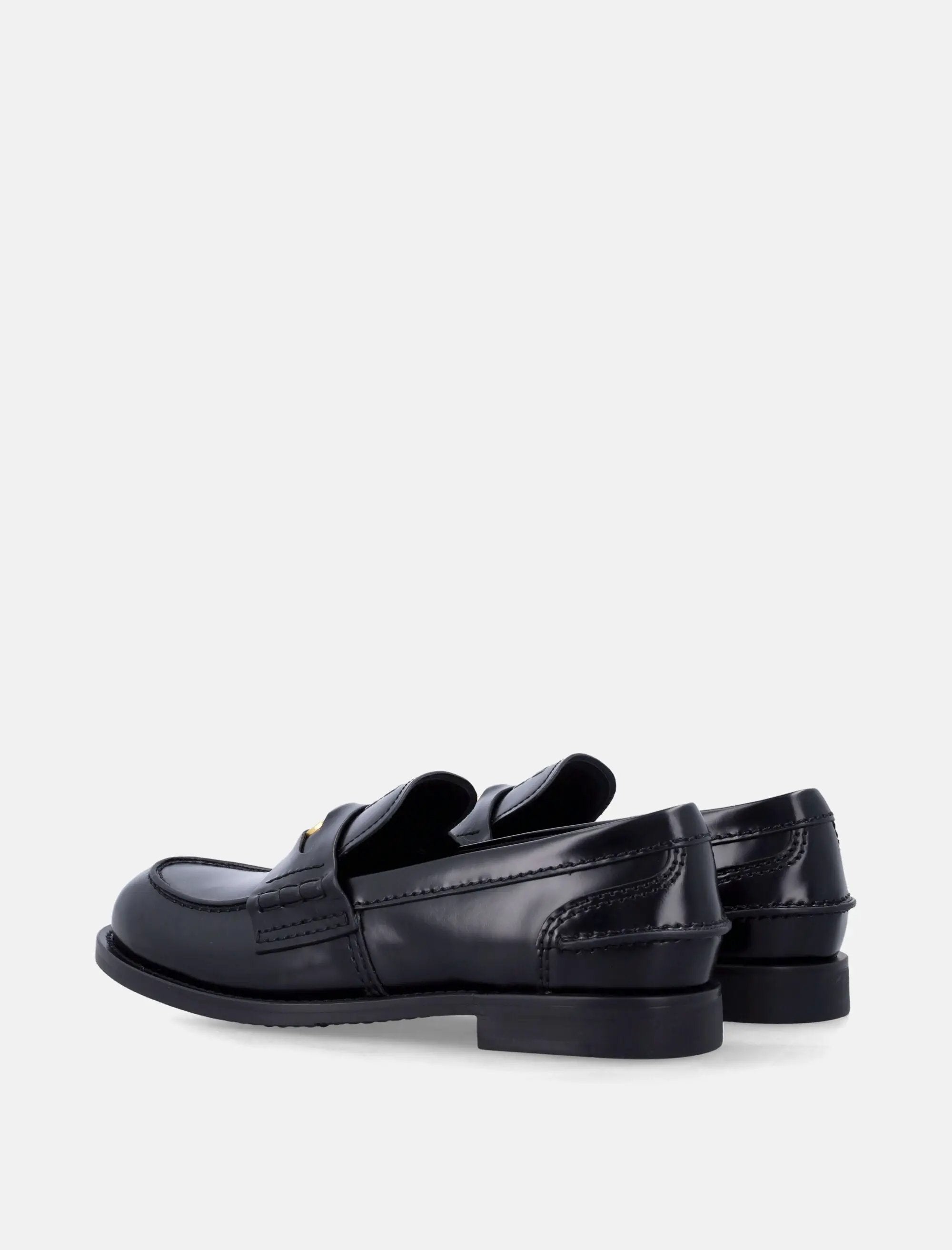 Brushed Leather Penny Loafers Miu miu – Гарантія оригінальності – збільшений вид