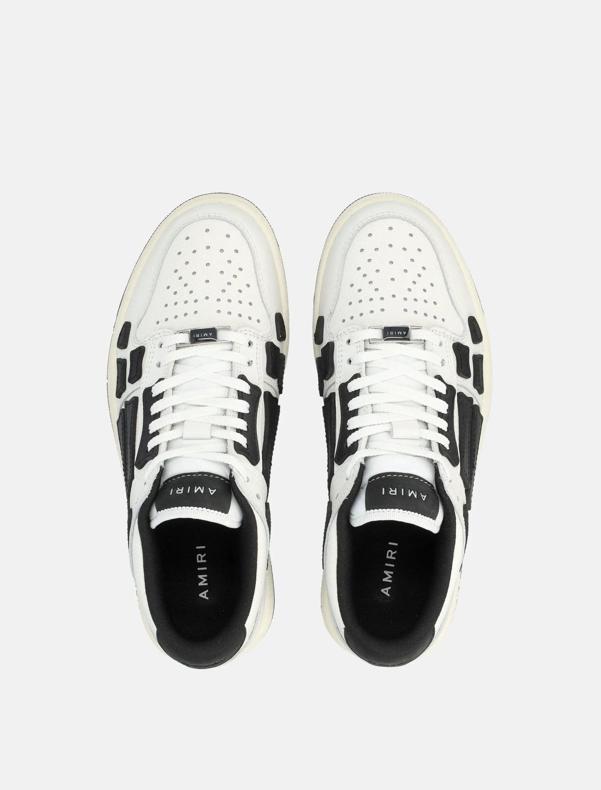 Skel Low Top Leather Sneakers Amiri – Гарантія оригінальності – вид ззаду
