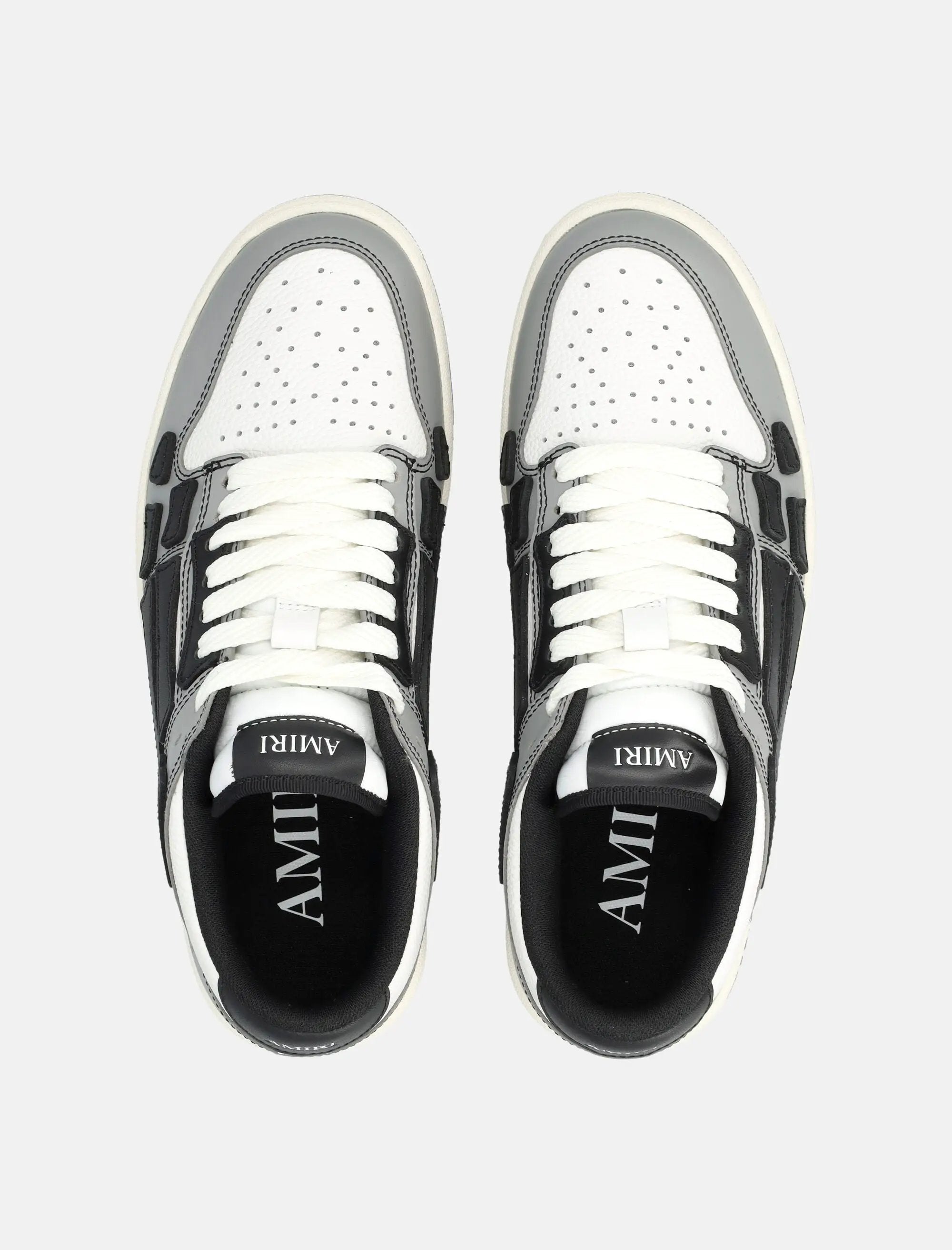 Skel Low Top Leather Sneakers Amiri – Гарантія оригінальності – вид ззаду