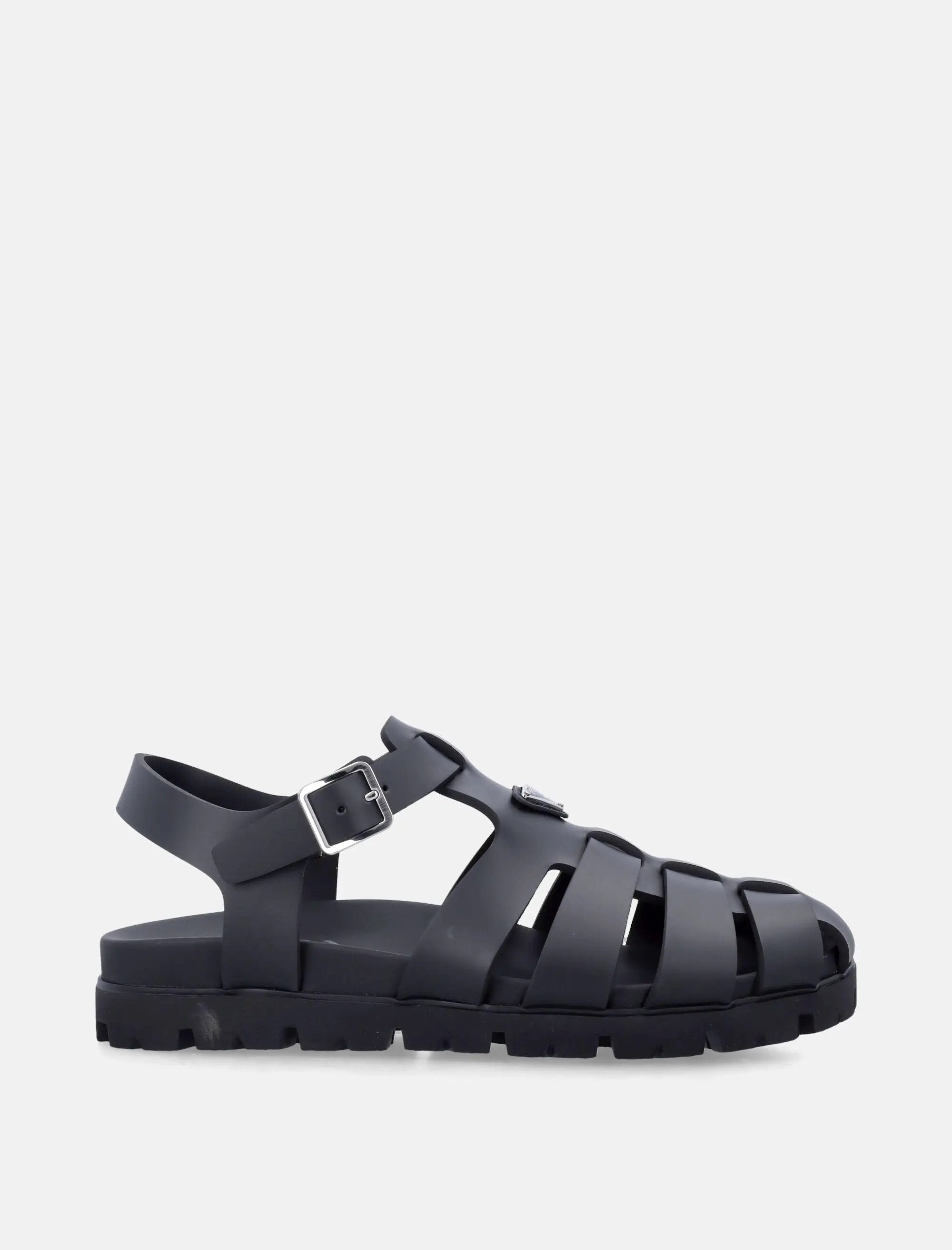 Оригінальна Rubber Fisherman Sandals Prada – боковий вид