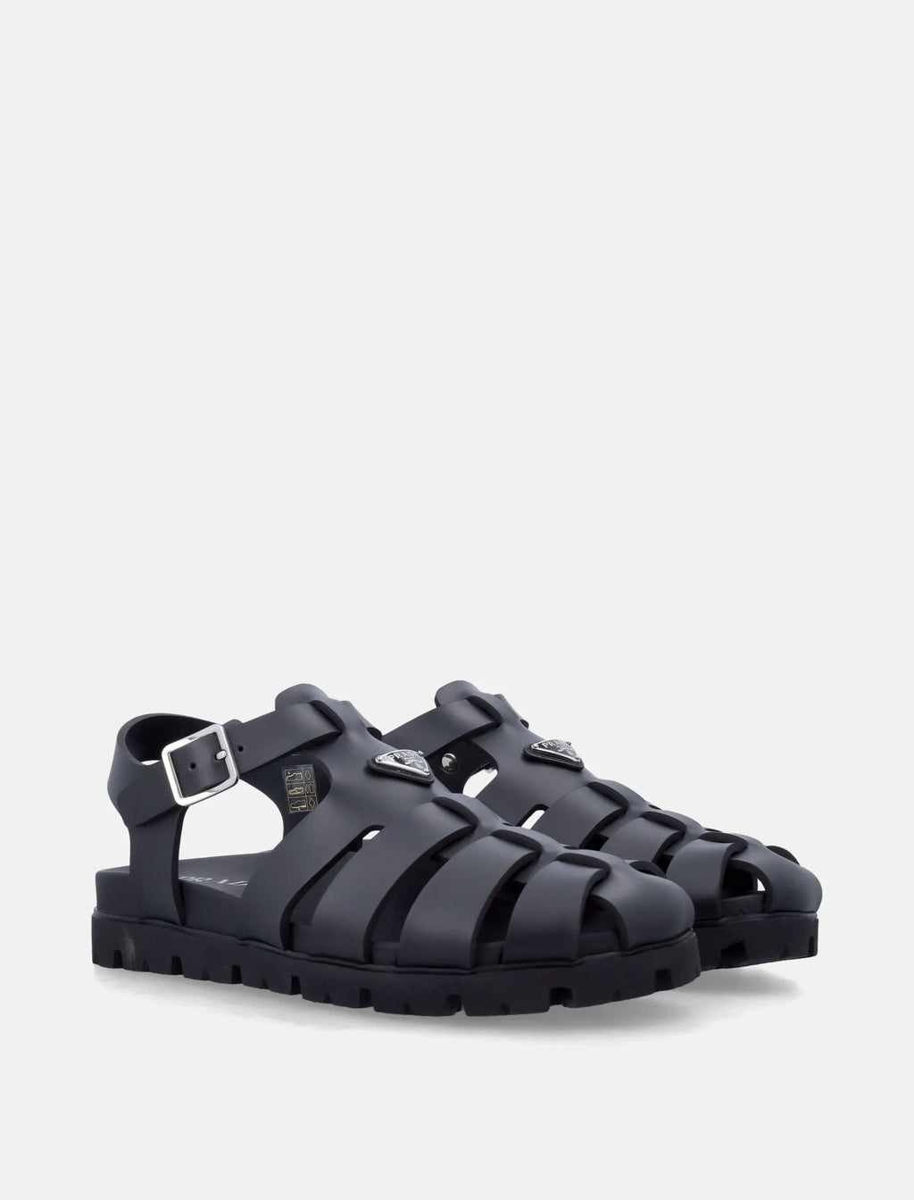 Оригінальна Rubber Fisherman Sandals Prada – вид ззаду