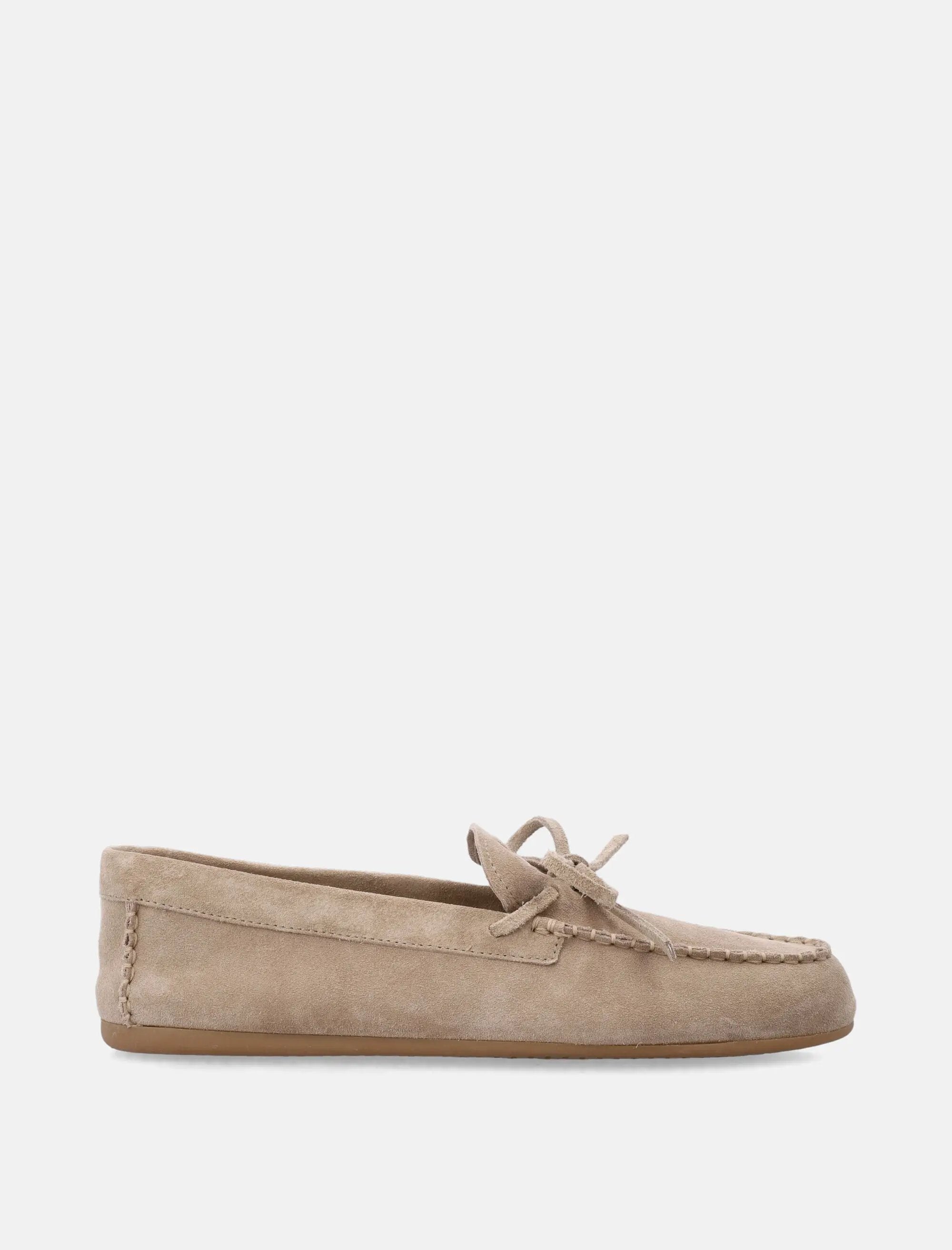 Suede Leather Loafer Miu miu – Гарантія оригінальності – боковий вид