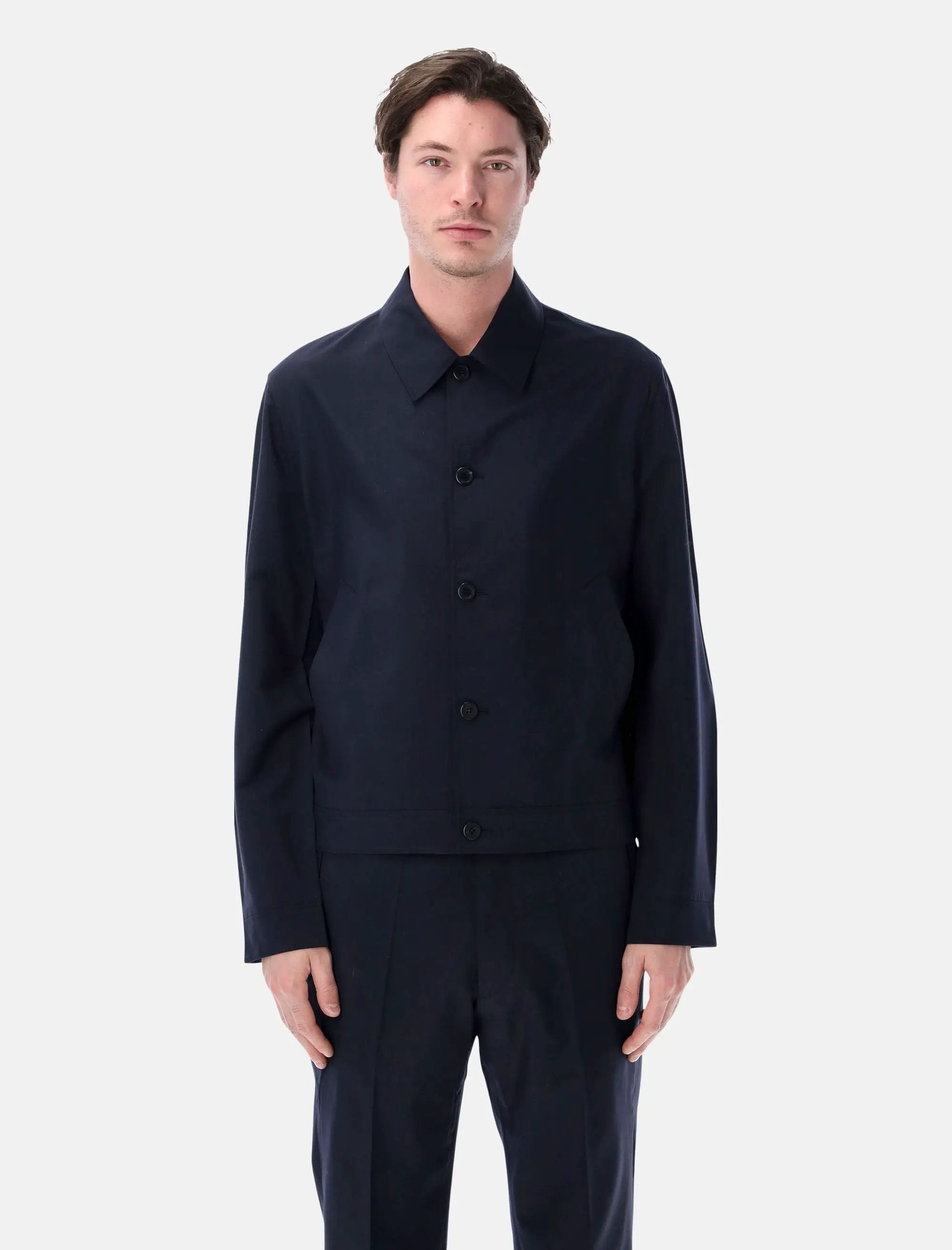 Оригінальна Light Mohair Bomber Jacket Prada – боковий вид