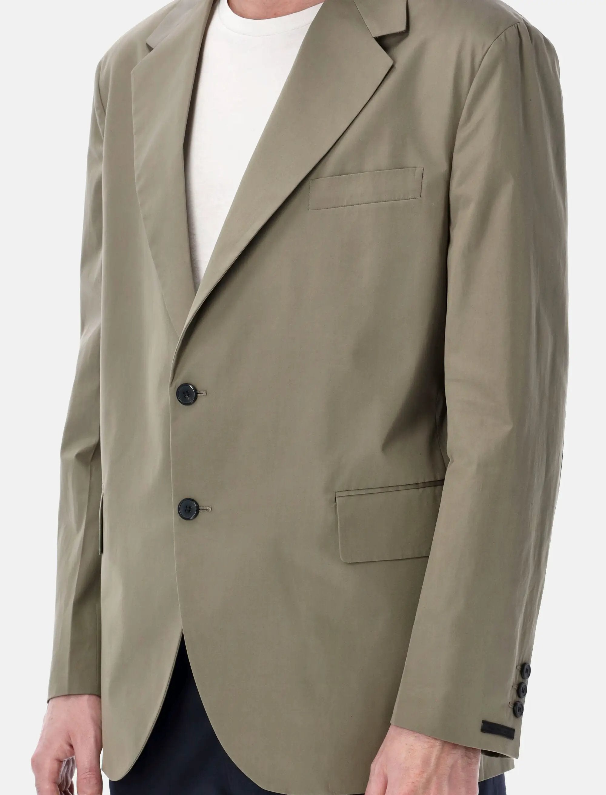 Tailored Poplin Blazer Prada оригінал – Купити в Україні – детальний вид