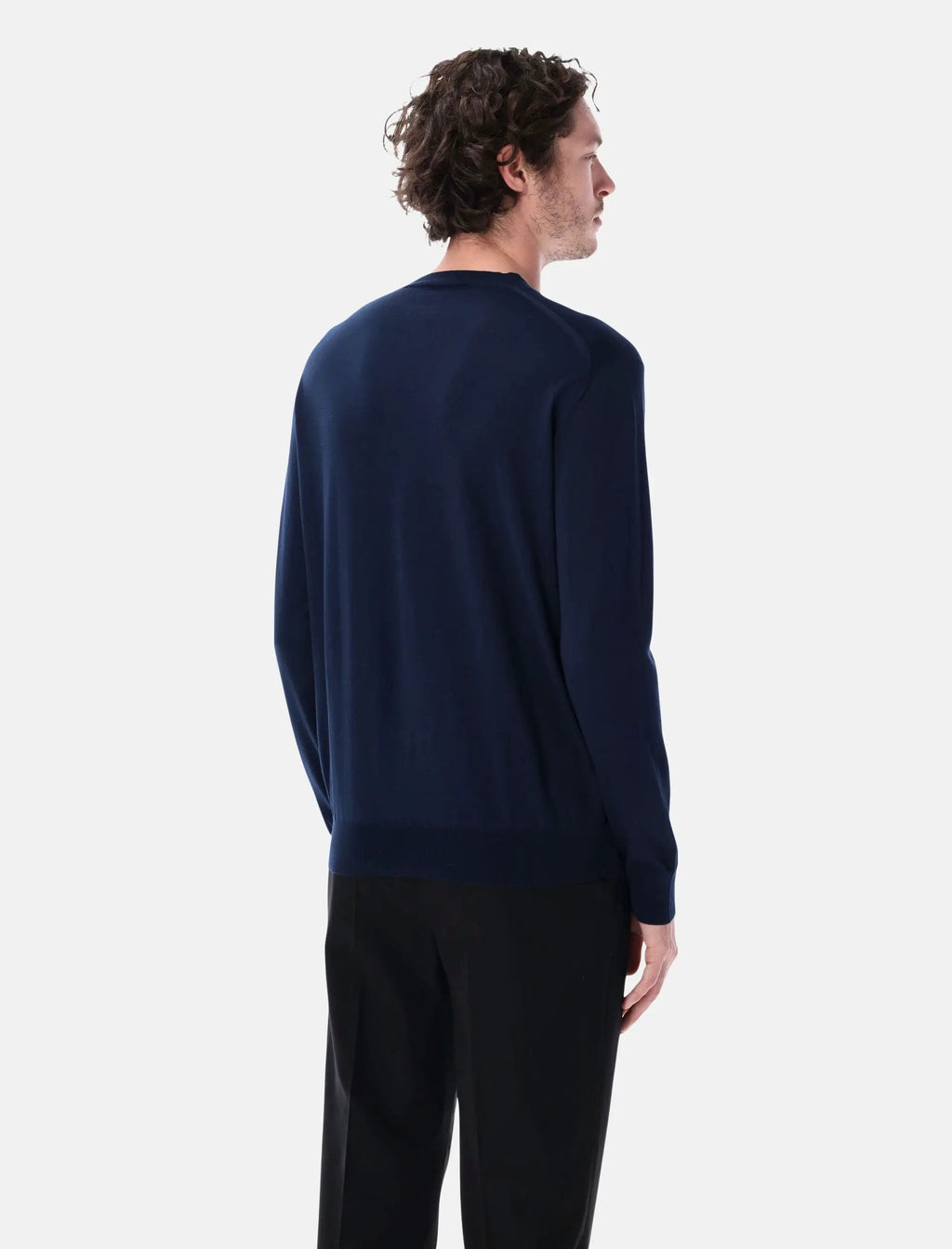 Cotton V Neck Sweater Prada оригінал – Купити в Україні – вид ззаду