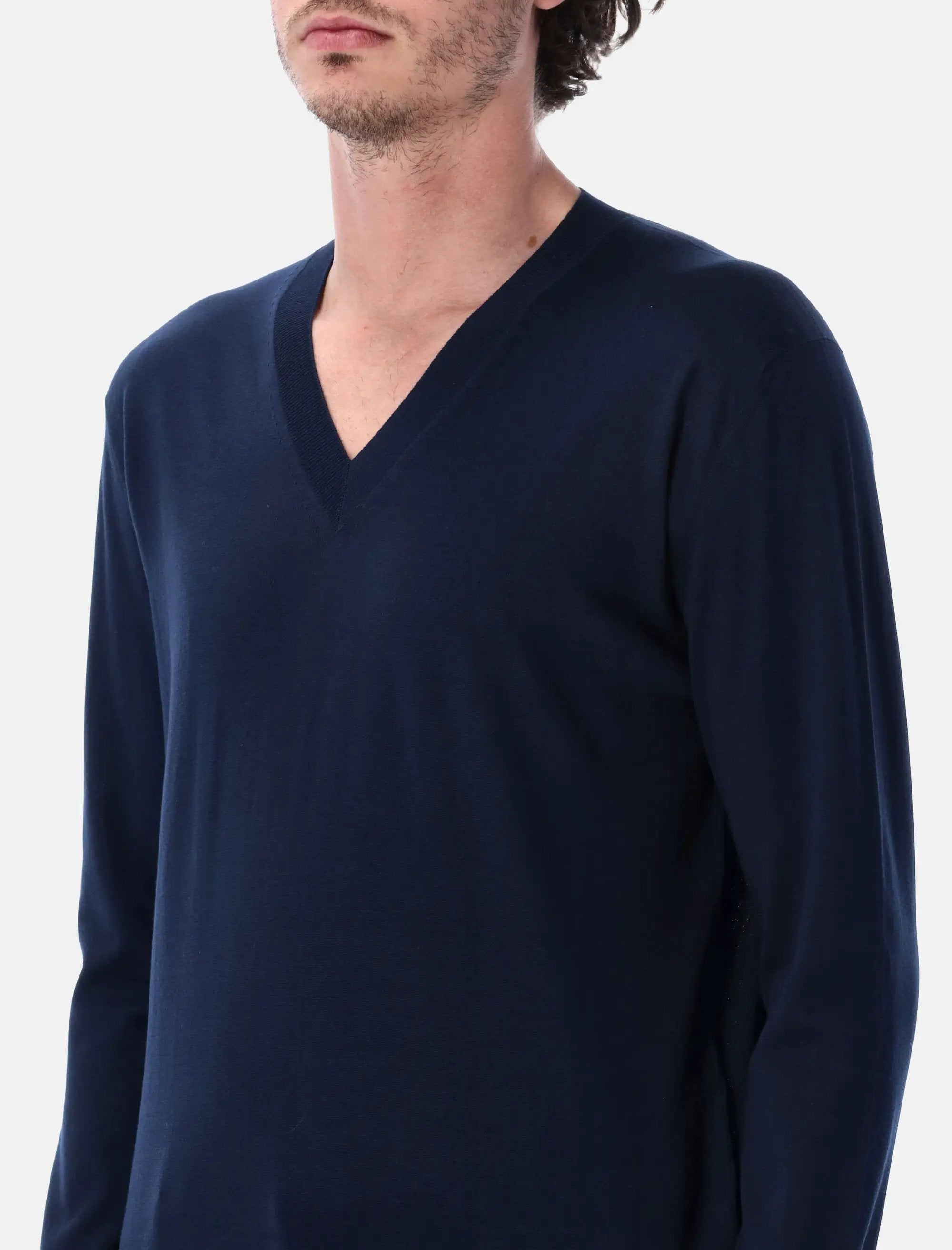 Cotton V Neck Sweater Prada оригінал – Купити в Україні – детальний вид