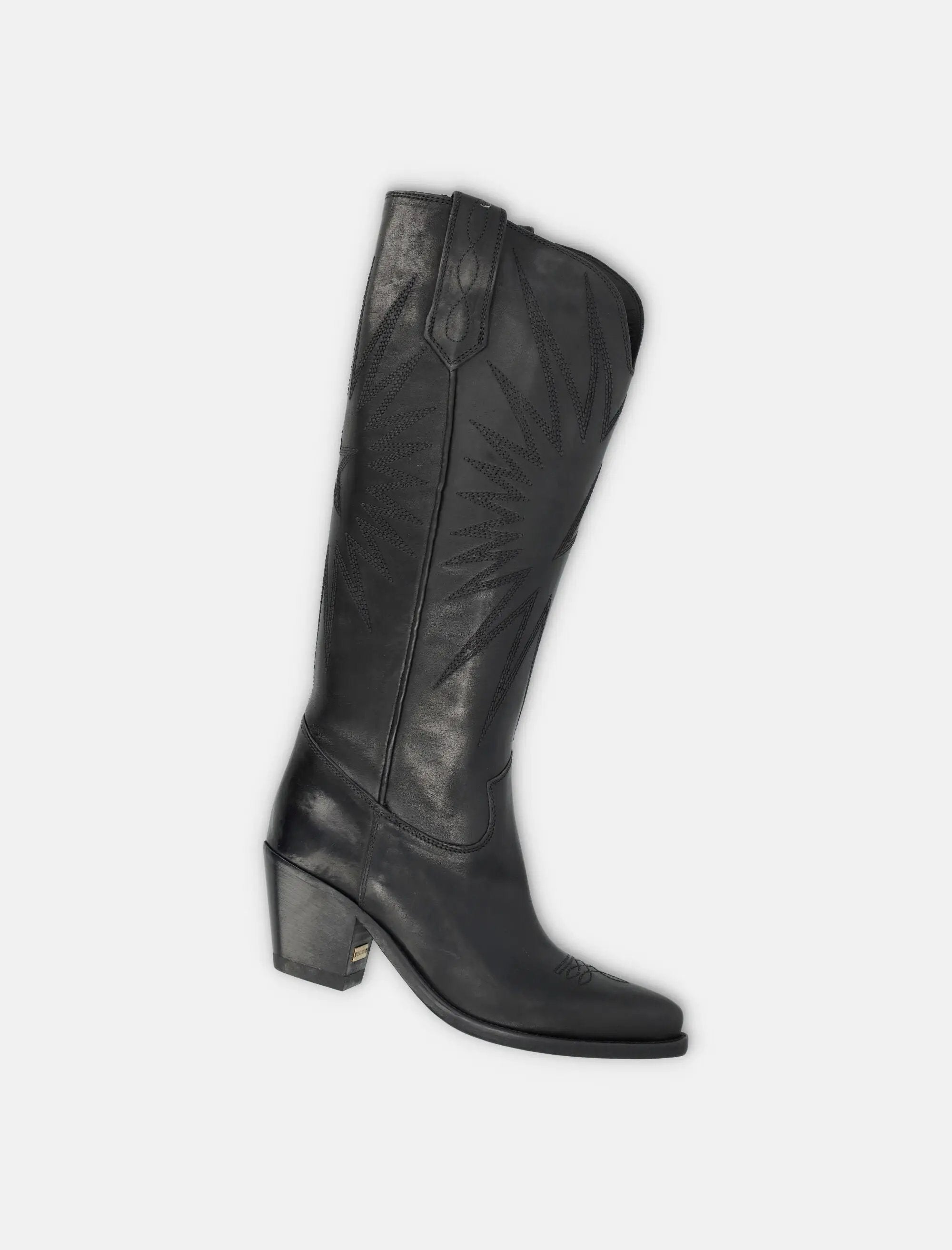Wish Star Black Leather Boots Golden goose – Гарантія оригінальності – детальний вид