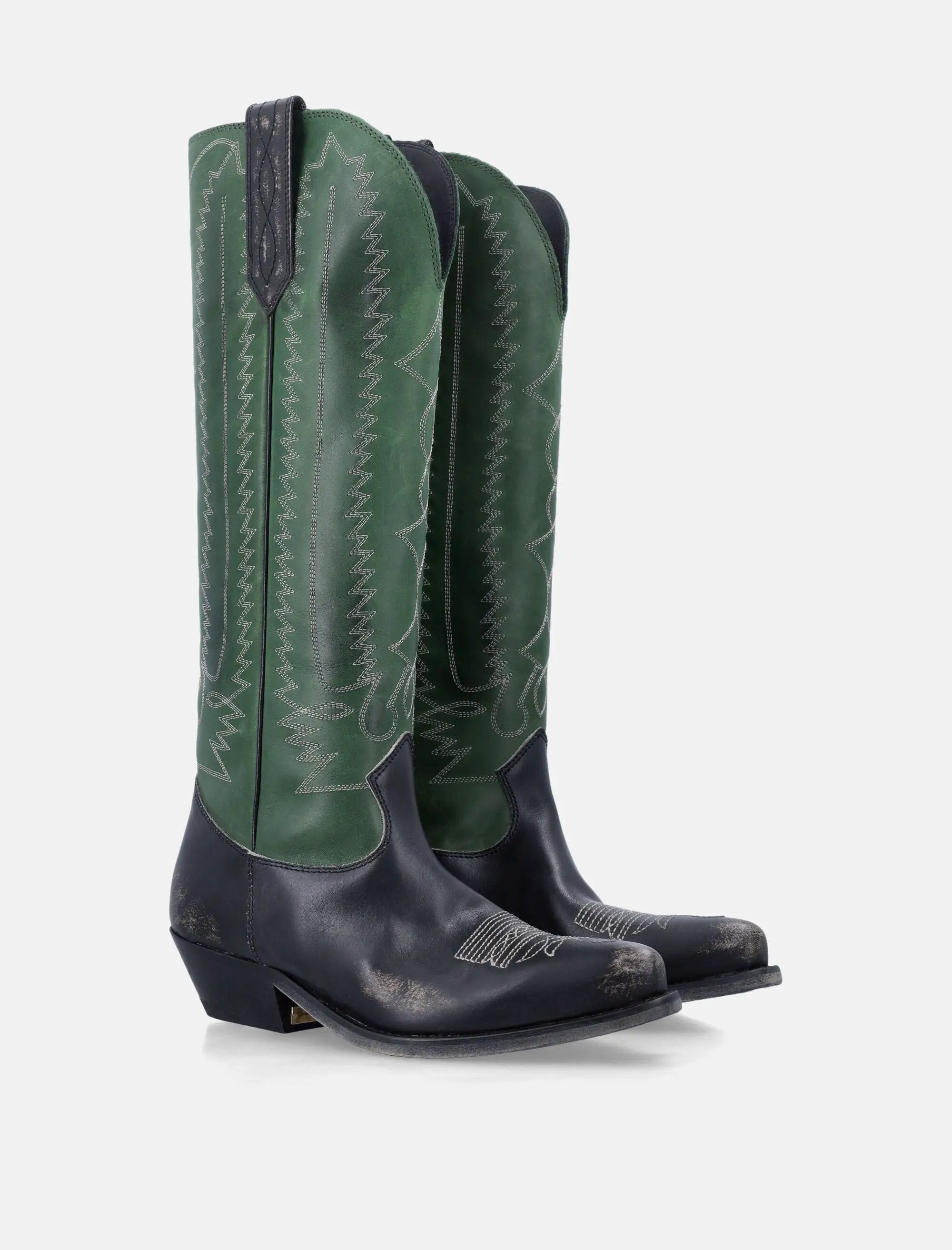 Оригінальна Wish Star Leather Boots Golden goose – вид ззаду