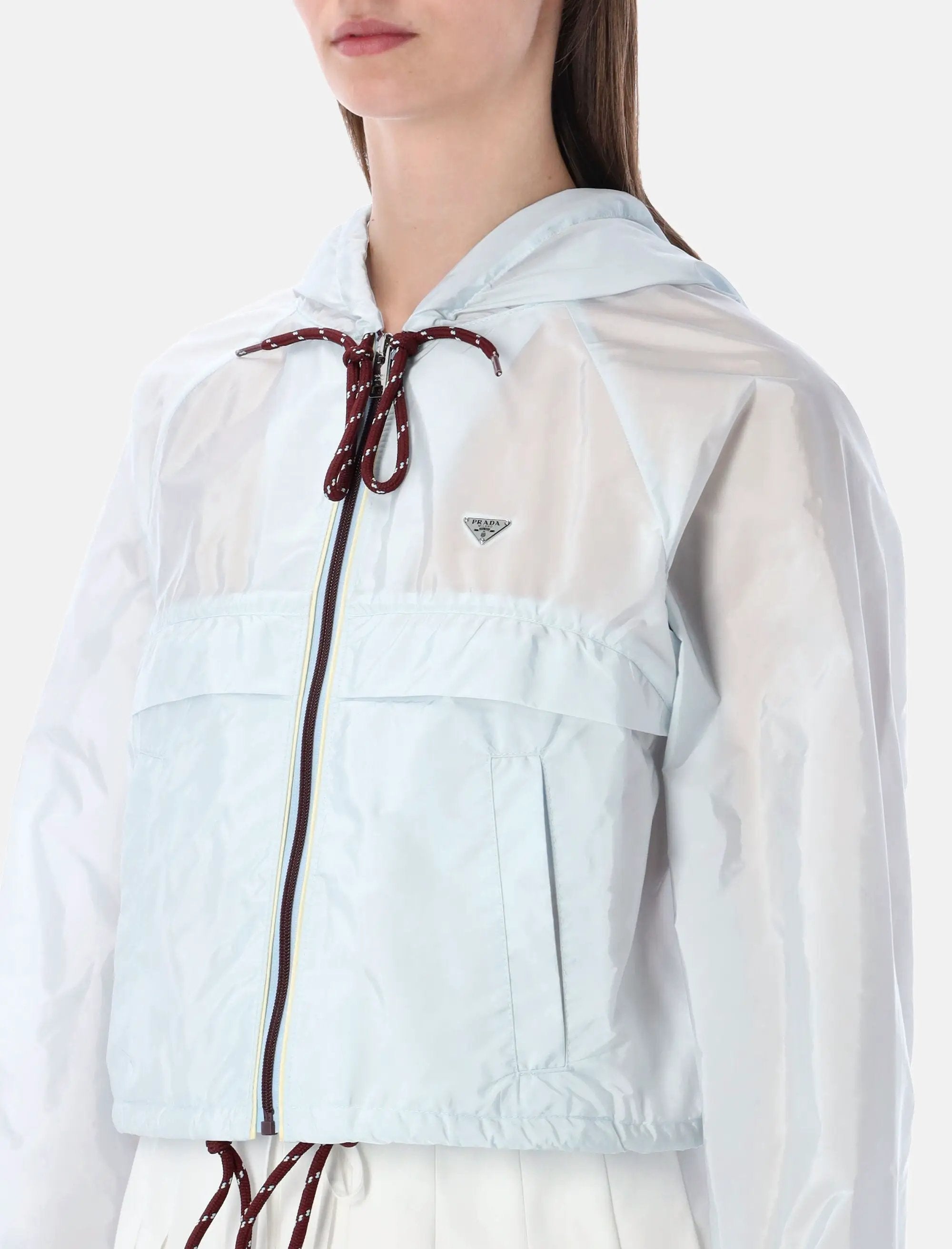 Lightweight Re Nylon Jacket Prada – Гарантія оригінальності – детальний вид