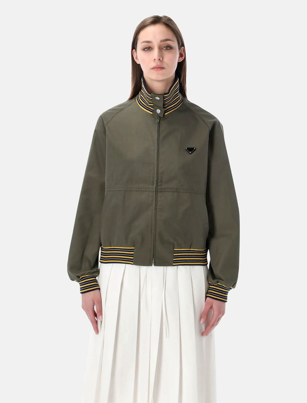 Оригінальна Technical Bomber Jacket Prada – боковий вид
